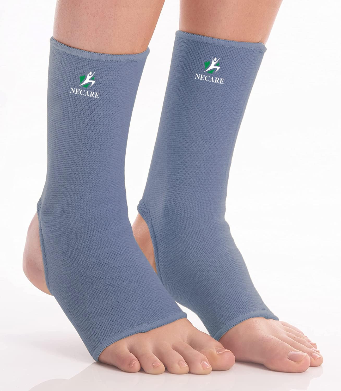 NECARE Premium Nylon & Cotton Orthopedic Pain Relief Ankle Compression Support Cap Brace/Sleeves (1 PAIR), For Men And Women (M, GREY) (B0CY91JZV6) Amazon Price History, Amazon Price Tracker