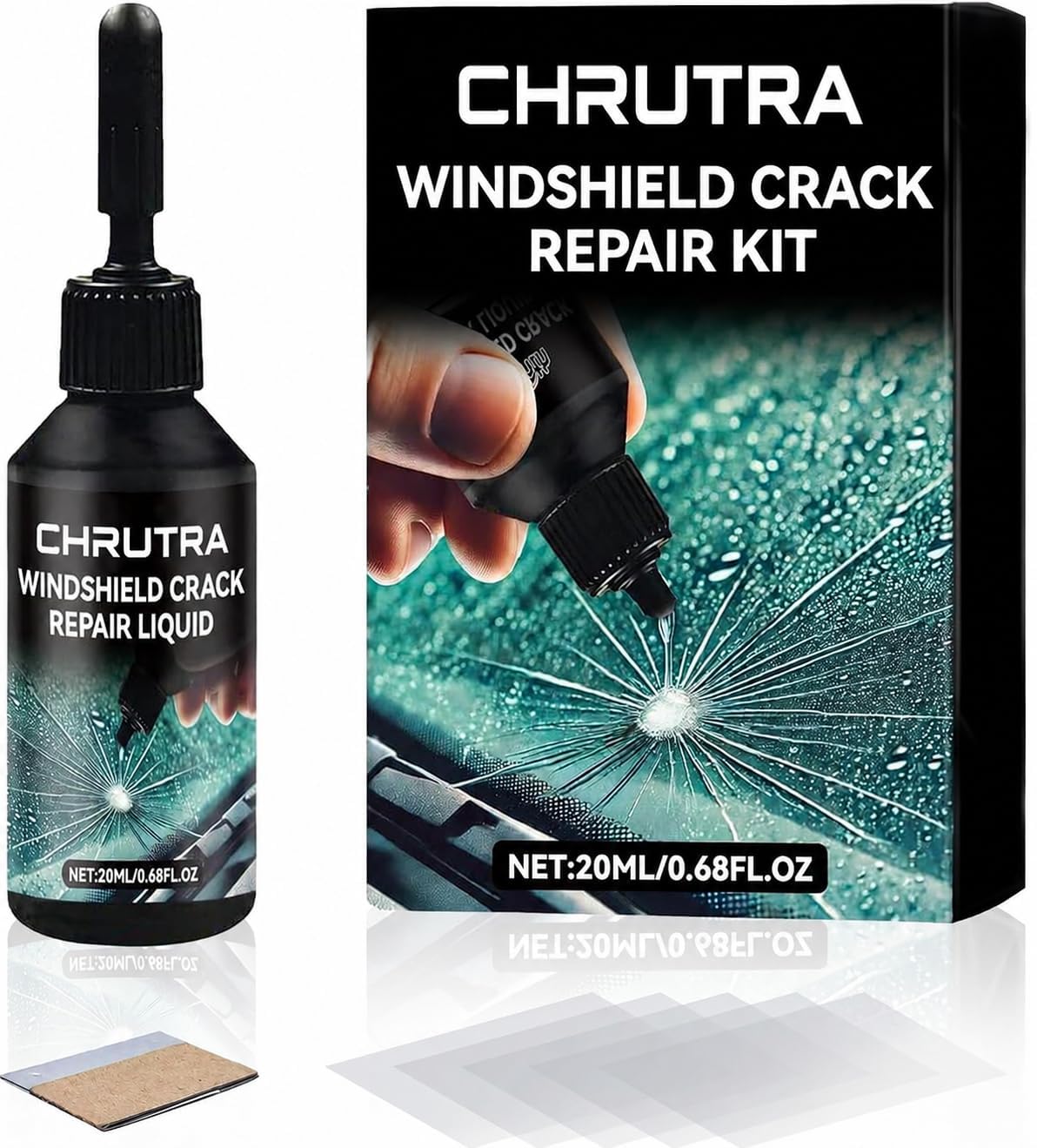 Latest Car Windshield Crack Repair Kit, Glass Repair Liquid for Cracks for Fix Auto Windshield Glass Cracks, Car WindowGlass Repair Tool Set for Quick and Easy Auto Scratch Fix-picture-32