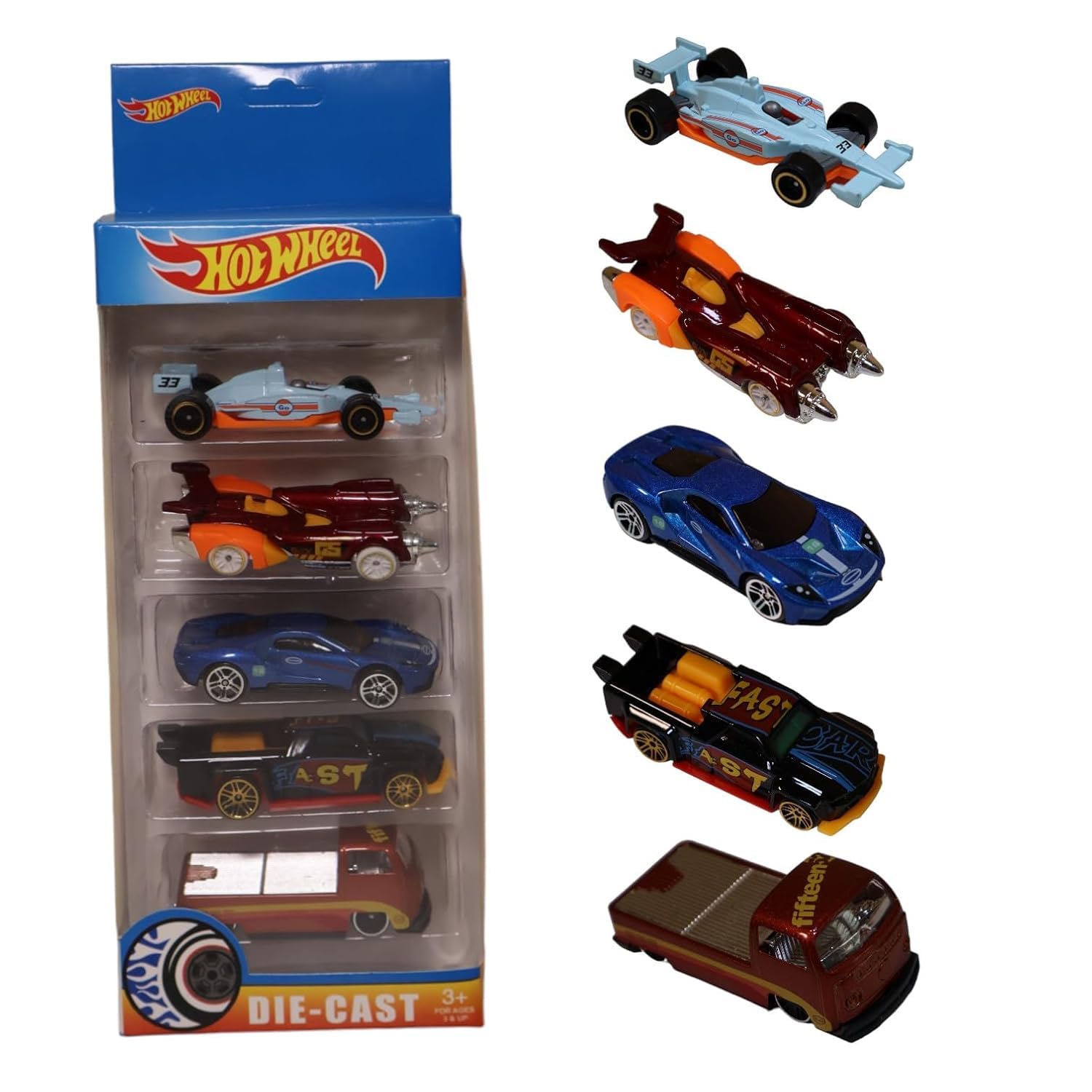 KidzZbe Mini Metal Die Cast Metal Car Set of-5 Toy Vehicle Play Set Free Wheel High Speed Unbreakable for Kids,Small Racing Car for Exciting Playtime Adventures,Movie Vehicle Car for Kids,Multicolor (B0DD4GSXYQ) Amazon Price History, Amazon Price Tracker