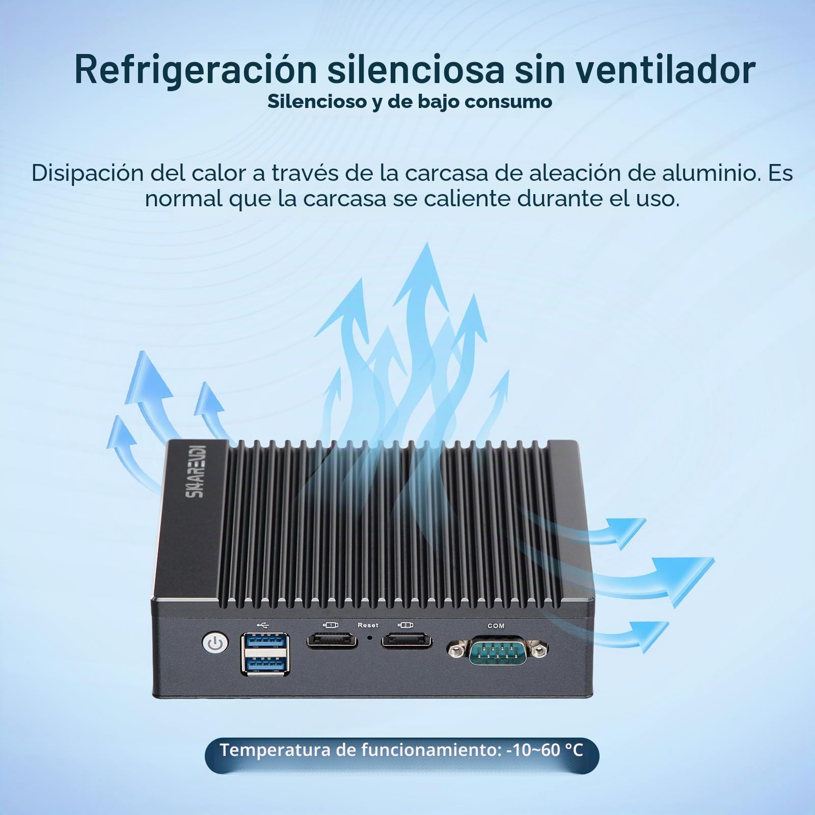 Dispositivo cortafuegos sin Ventilador, CPU Intel J3710 de 4C/4T, Mini-PC con 4 Puertos LAN i226, Pasarela de Red, Router por Software, P-F-Sense/OPN-SESNE, 8 GB RAM DDR3, SSD mSATA de 64 GB