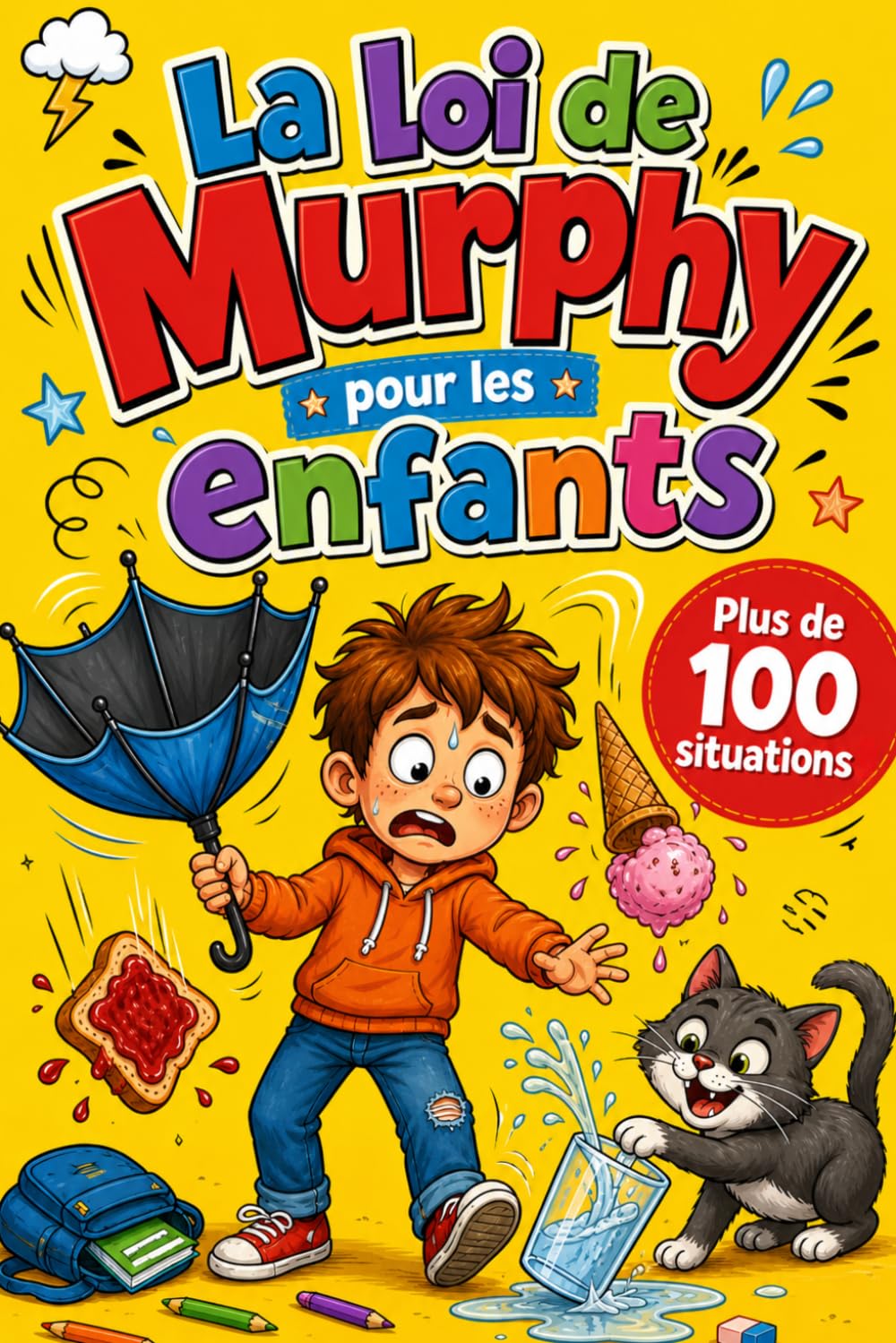La Loi de Murphy pour les enfants: 150 missions, situations et gribouillages rigolos pour les enfants Sur les imprévus de la vie et les moments drôles où rien ne se passe comme prévu