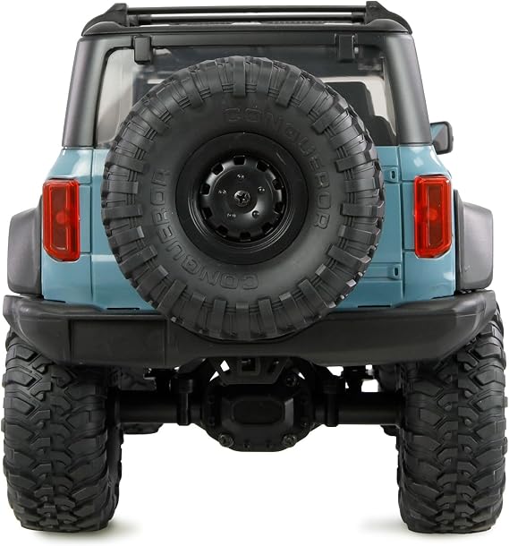 Amewi AMXRock Mini Caballo Scale Crawler 4WD 1:16 RTR Blue with Remote Control, Battery, Charging Cable