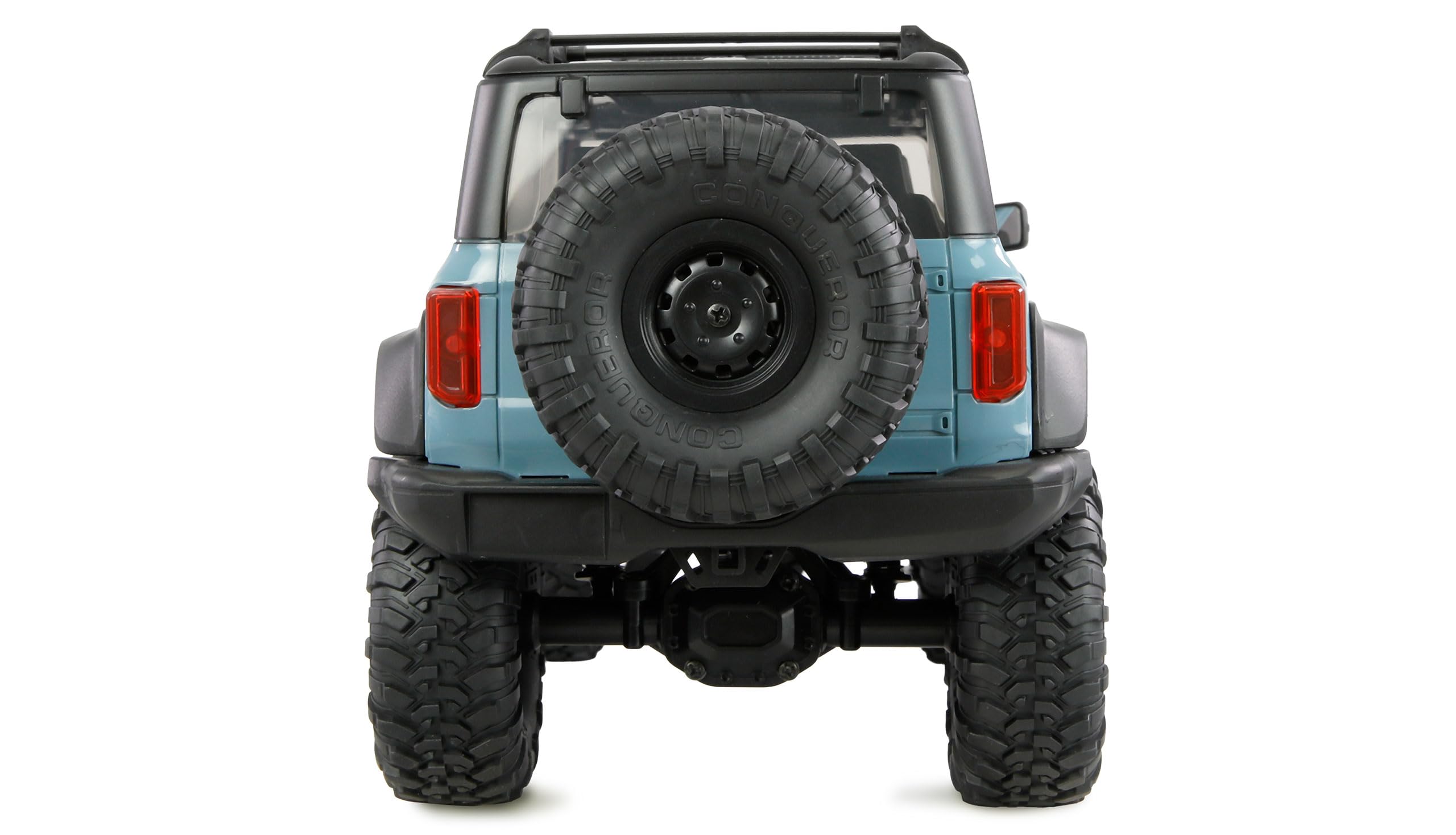 Amewi AMXRock Mini-Caballo Scale Crawler 4WD 1:16 RTR niebieski z pilotem zdalnego sterowania, akumulatorem, kablem do ładowania