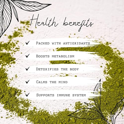 Miniatura 2 de Polvo de matcha de grado ceremonial para matcha latte Uji Matcha, Kakoshima y Shizuoka, Japón. (lata de 1.06 oz - 30gr). Polvo de matcha orgánico