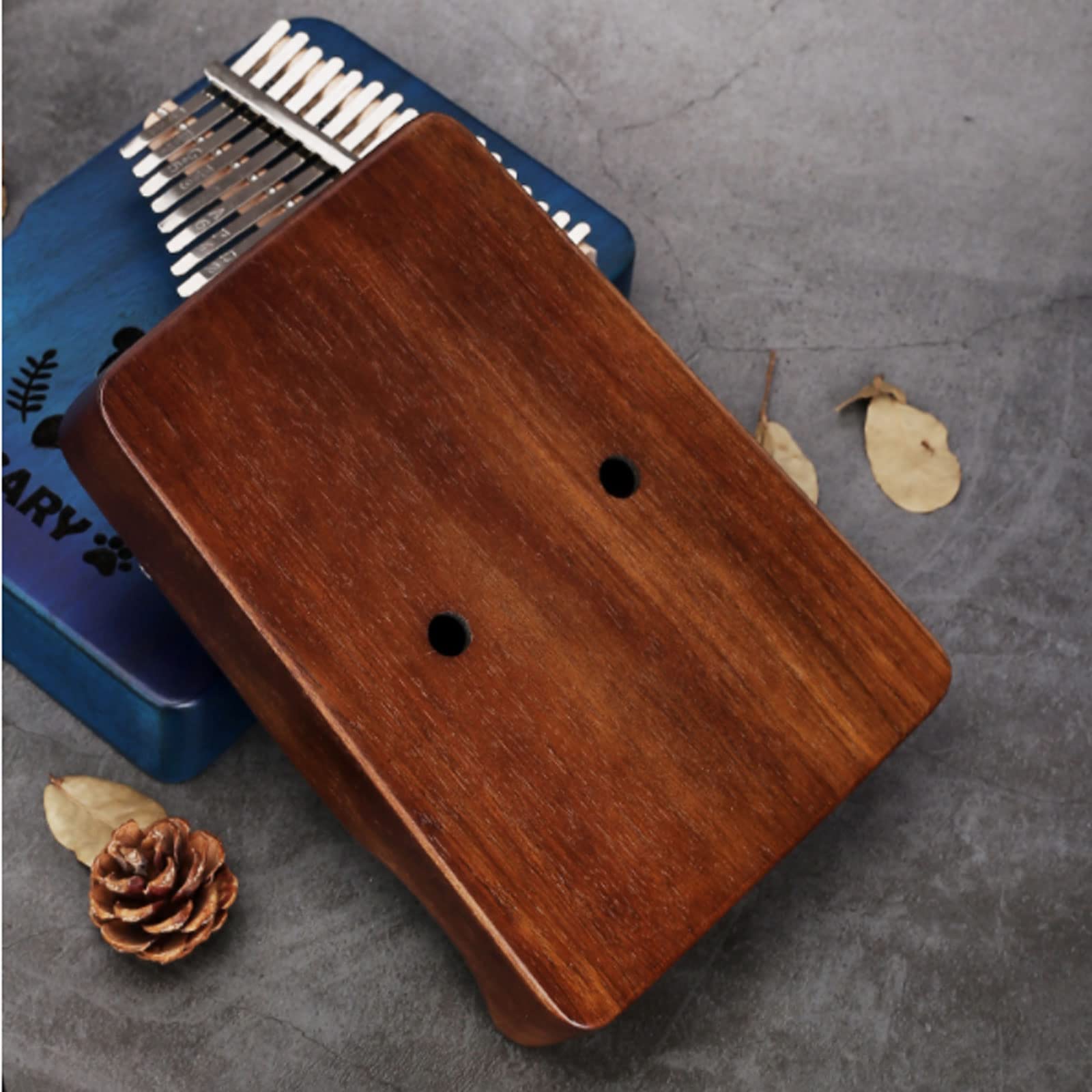 Suono Squisito Strumento Multifunzione per Pianoforte a 17 Tasti per Strumento Musicale a percussione per Principianti, Design Squisito della Testa di Cervo Sika Facile da Giocare