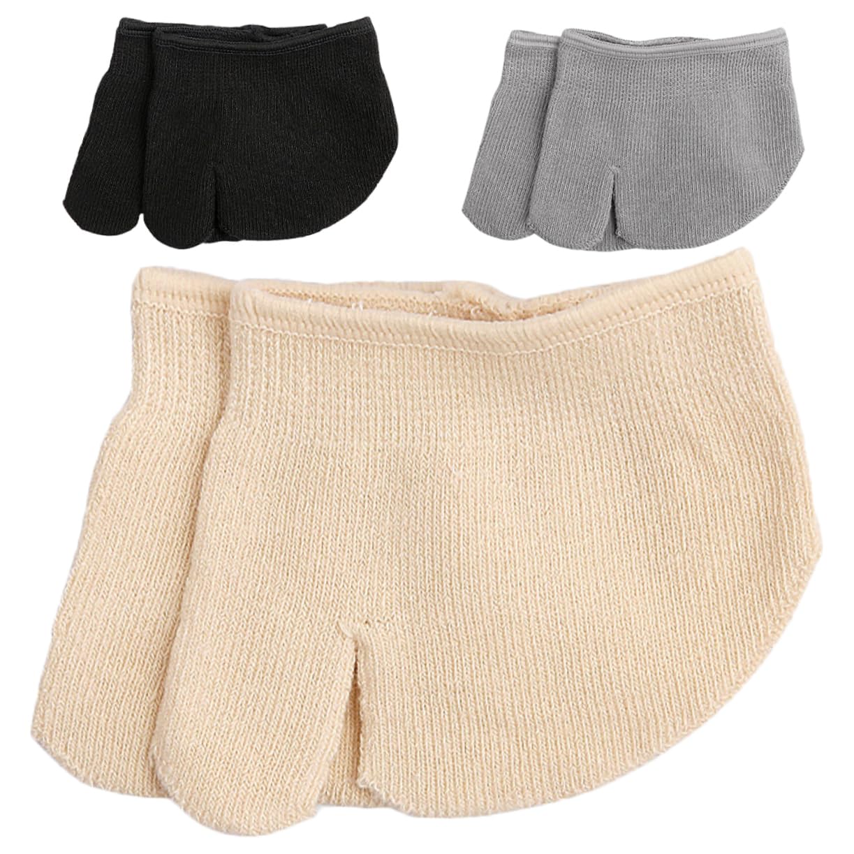 PartyKindom 3 Pairs Summer Half Toe Socks for Women Skid Seamless Design Light Breathable and Comfortable for Canvas High Heels