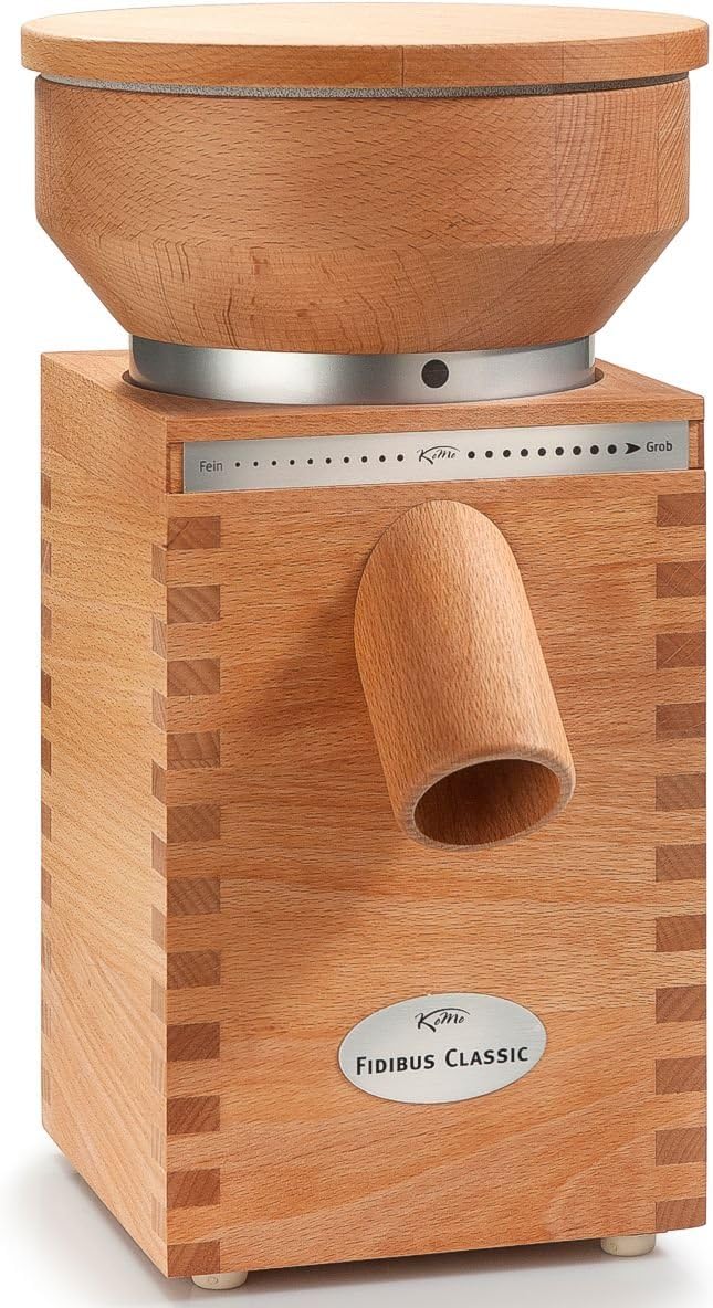 KoMo Fidibus Classic Grain Mill (360 Watt, Wood) Home