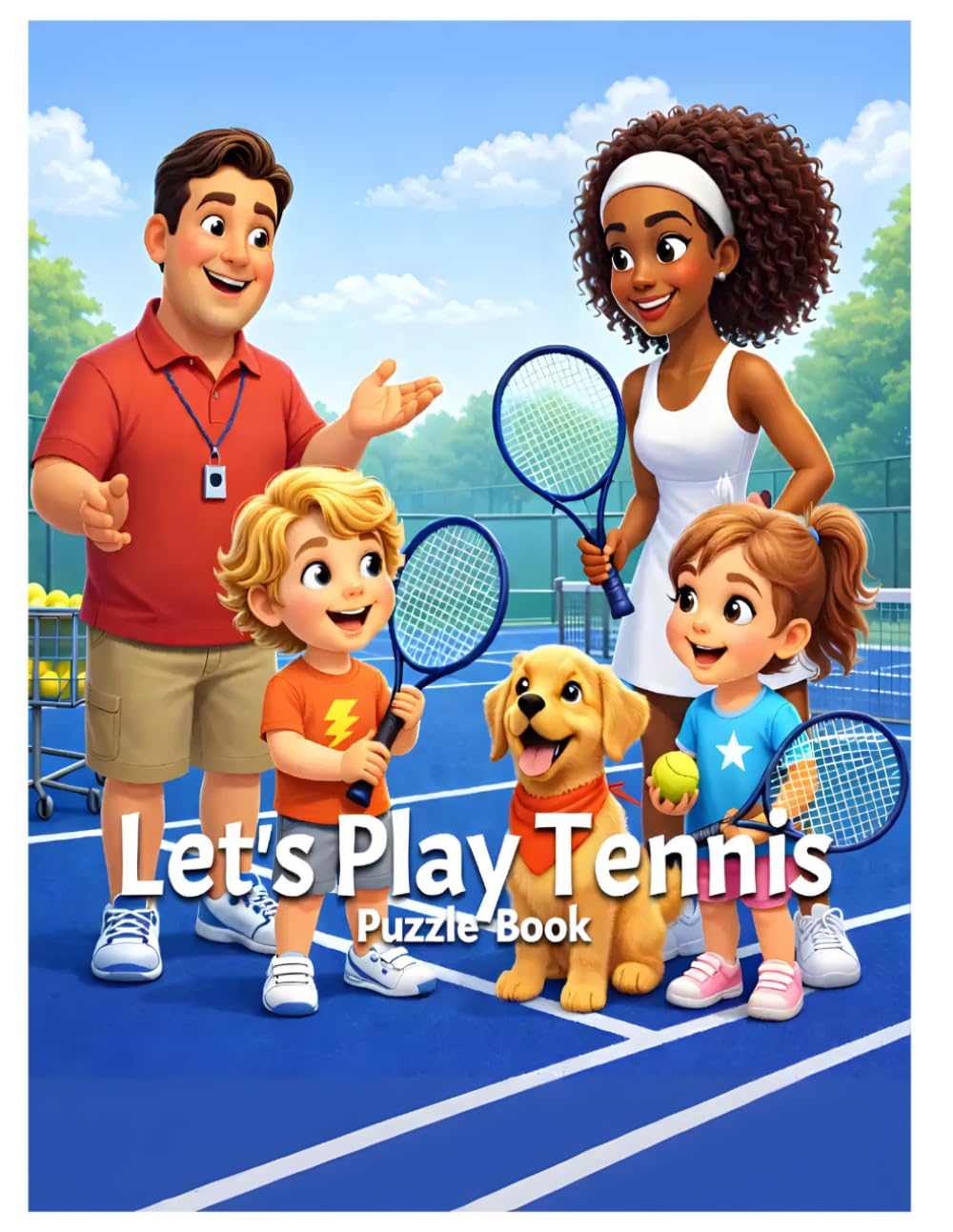 Let's Play Tennis Puzzle Book
