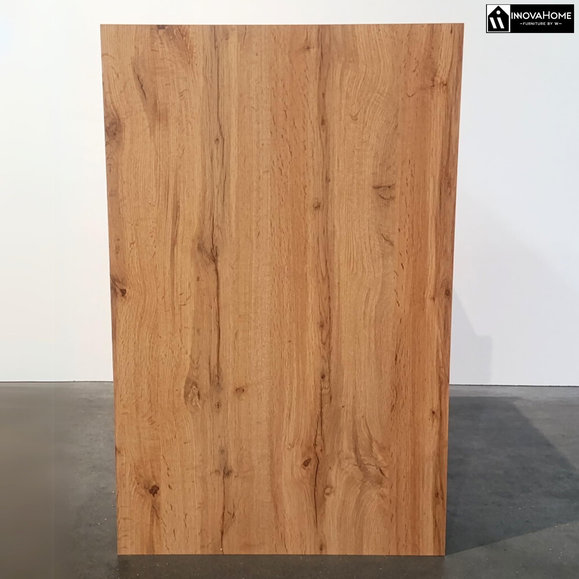 INNOVAHOME Armoire Machine a Laver, Meuble Machine à Laver et Sèche-Linge, Meuble Lave Linge avec Étagère de Rangement, Cache Supérieur sans Perçage - Chêne Wotan 66x97x62cm