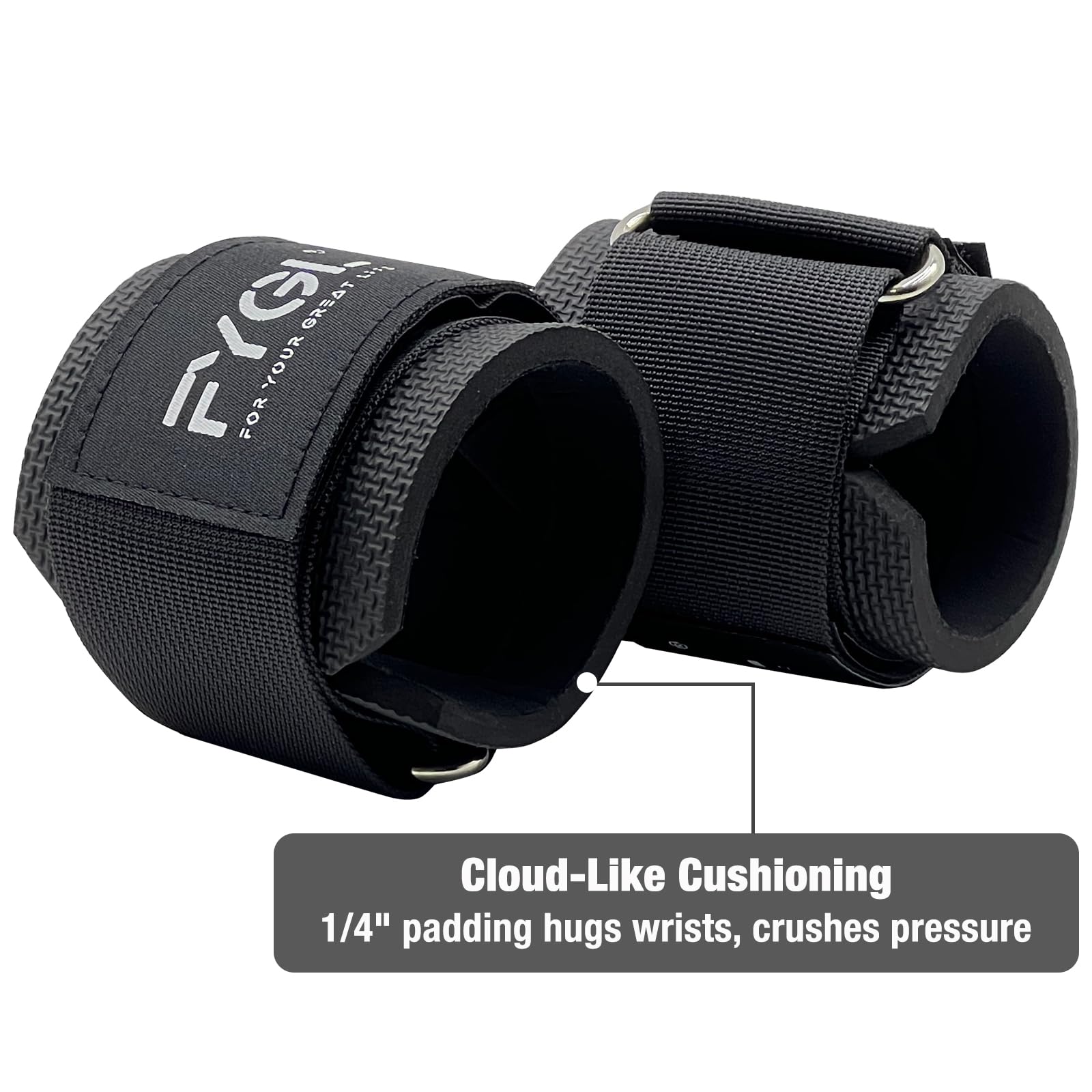 FYGL ネオプレンパッド入り 手首サポート付き リフティングストラップ Amazon.co.jp: FYGL Weightlifting-Wrist-Wraps - Neoprene Padding