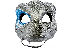 Realistic Dinosaur Mask with Moving Chin
