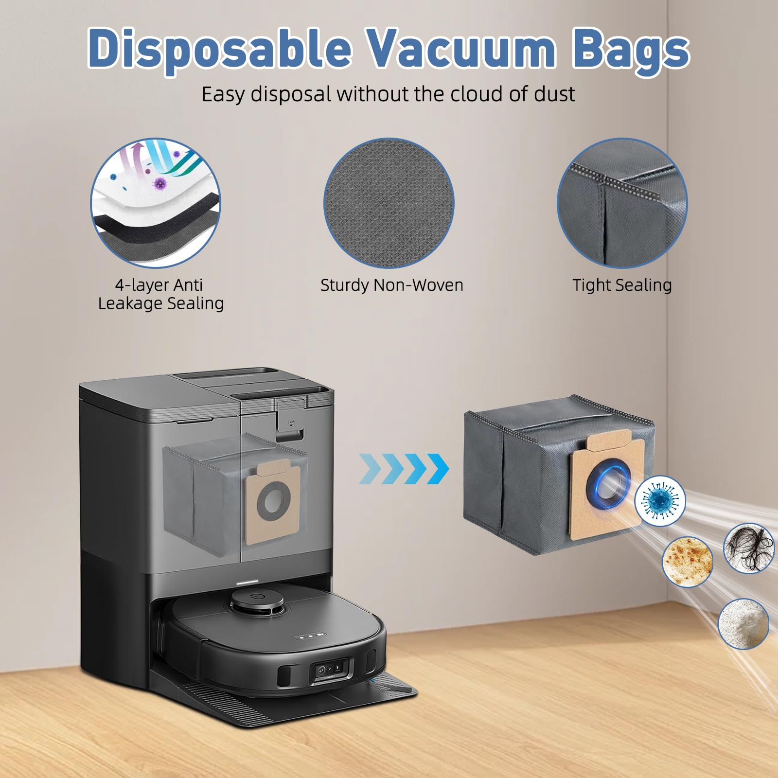 Accesorios Roomba Kit Extractor De Cepillos 3 Filtros HEPA 3 Cepillos Laterales Para IRobot Roomba Serie 800 Escobillas Roomba