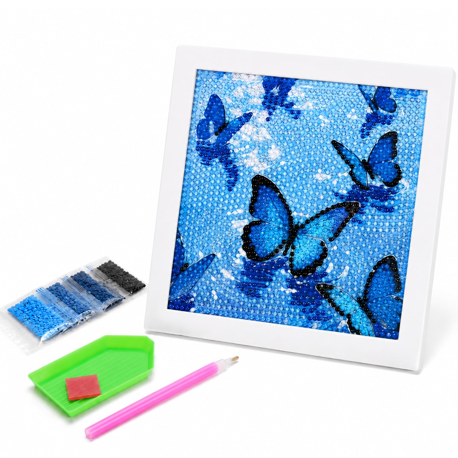 Diamond Painting Kit for Adults & Kids, Diamond Art Kit, DIY PVC Craft Set | DIY Creative Fun • Relaxing Craft Activity • Sparkling Art Finish • Family Bonding Time • Gift Ready Decor-image-16