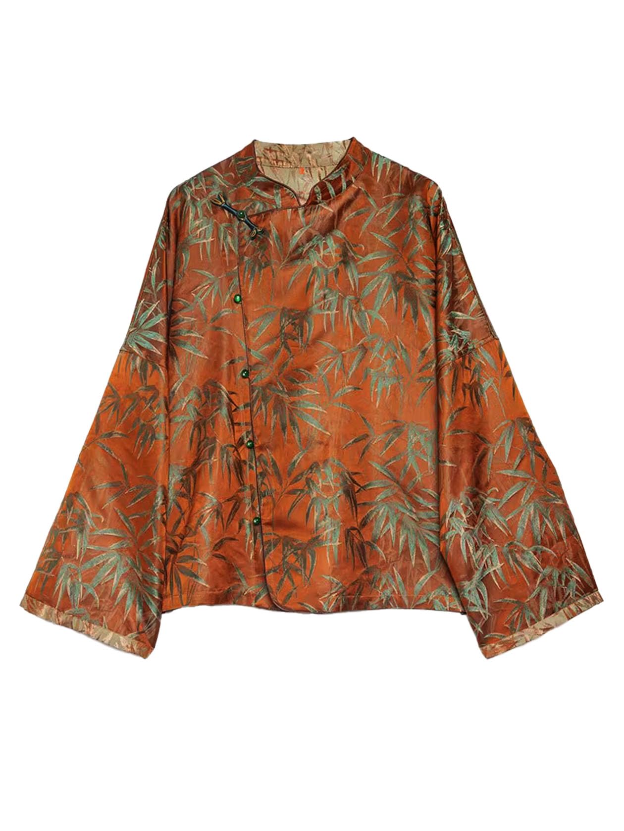 Veste ample en soie HangErFeng pour masquer les formes avec style - 6