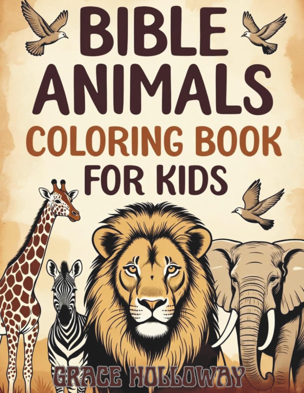 Bible Animals Coloring Book for Kids