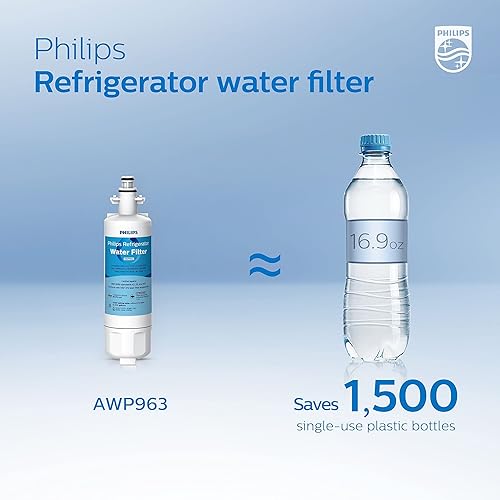 Miniatura 7 de Philips Reemplazo del filtro de agua para refrigerador AWP963 certificado NSFANSI para LG LT700P, LFXS30766S, ADQ36006101, ADQ36006101-S,