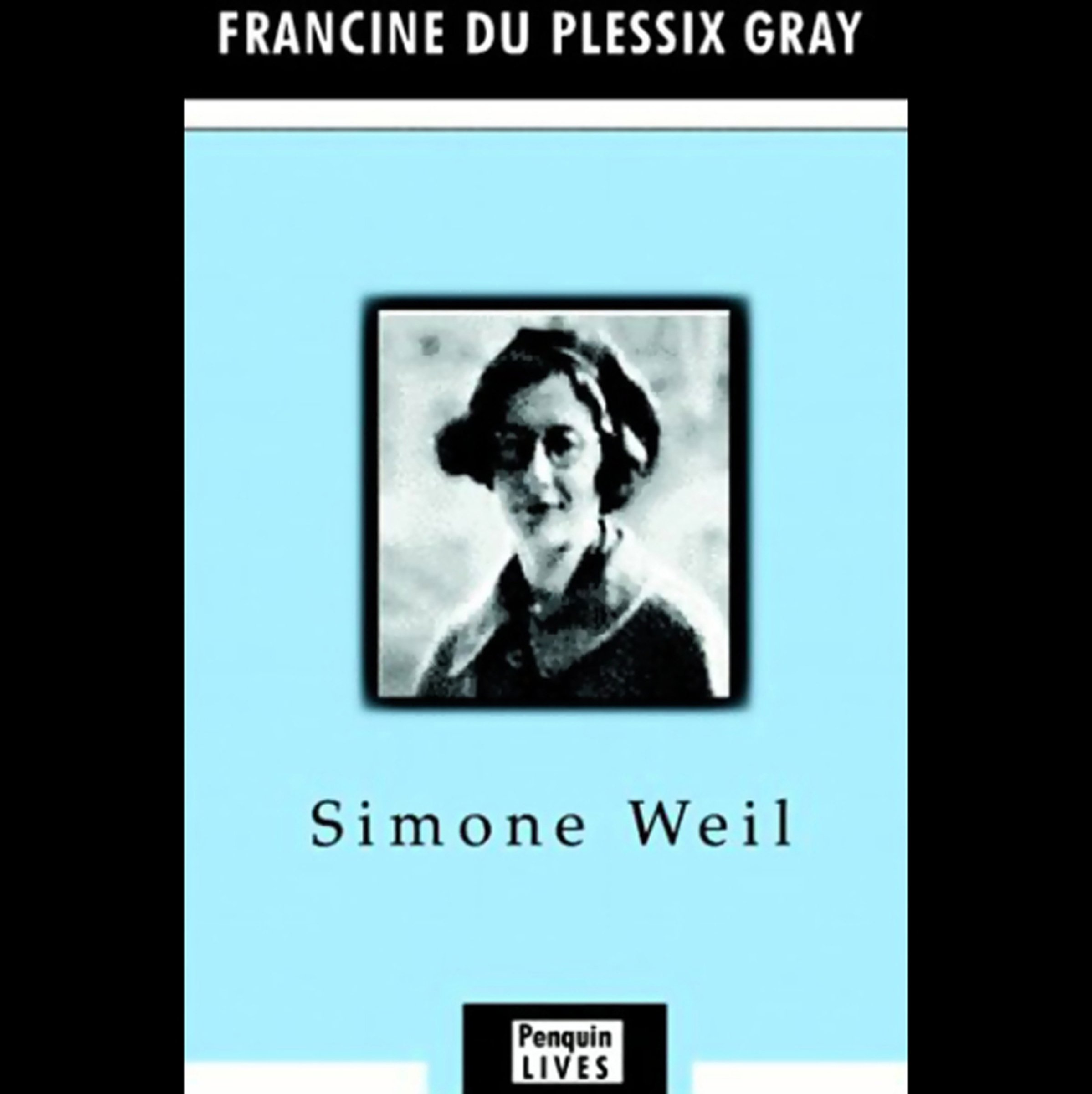 Cover art for Simone Weil