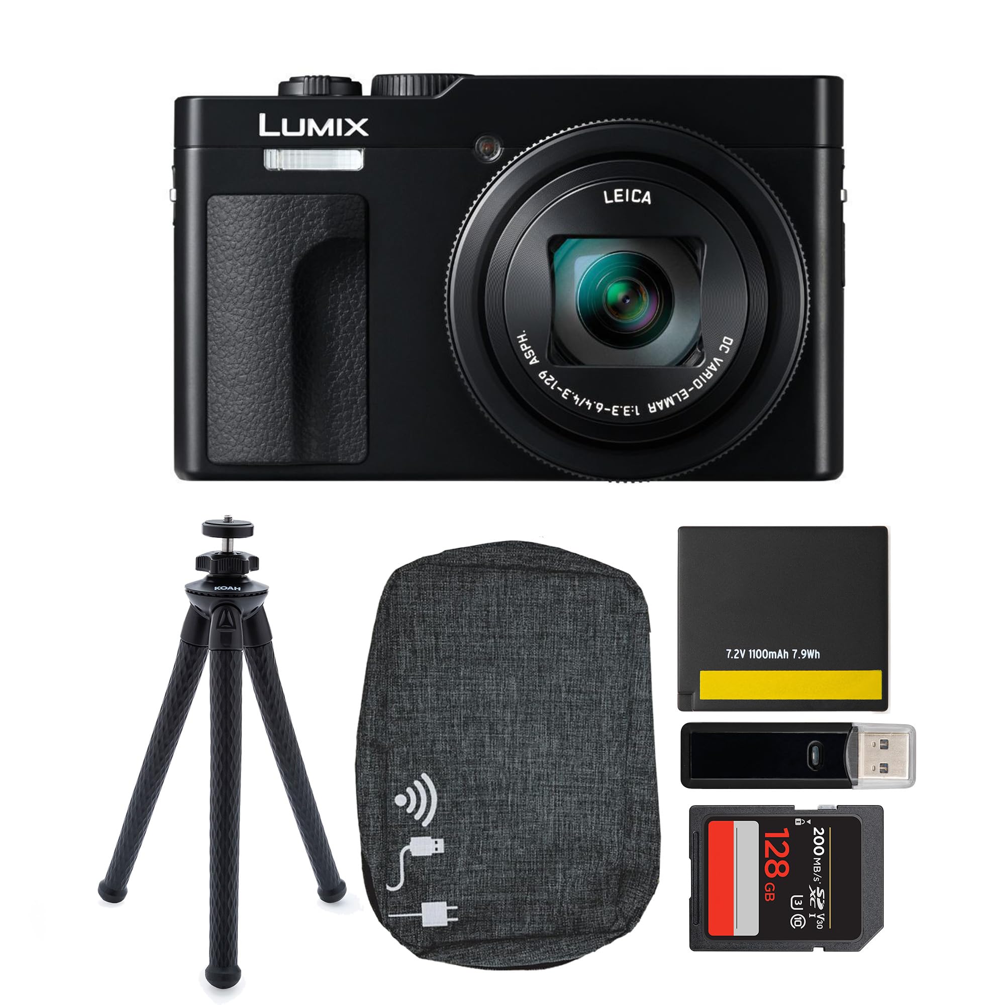 Amazon.com : Panasonic LUMIX ZS99 30x Zoom Point Compact Digital