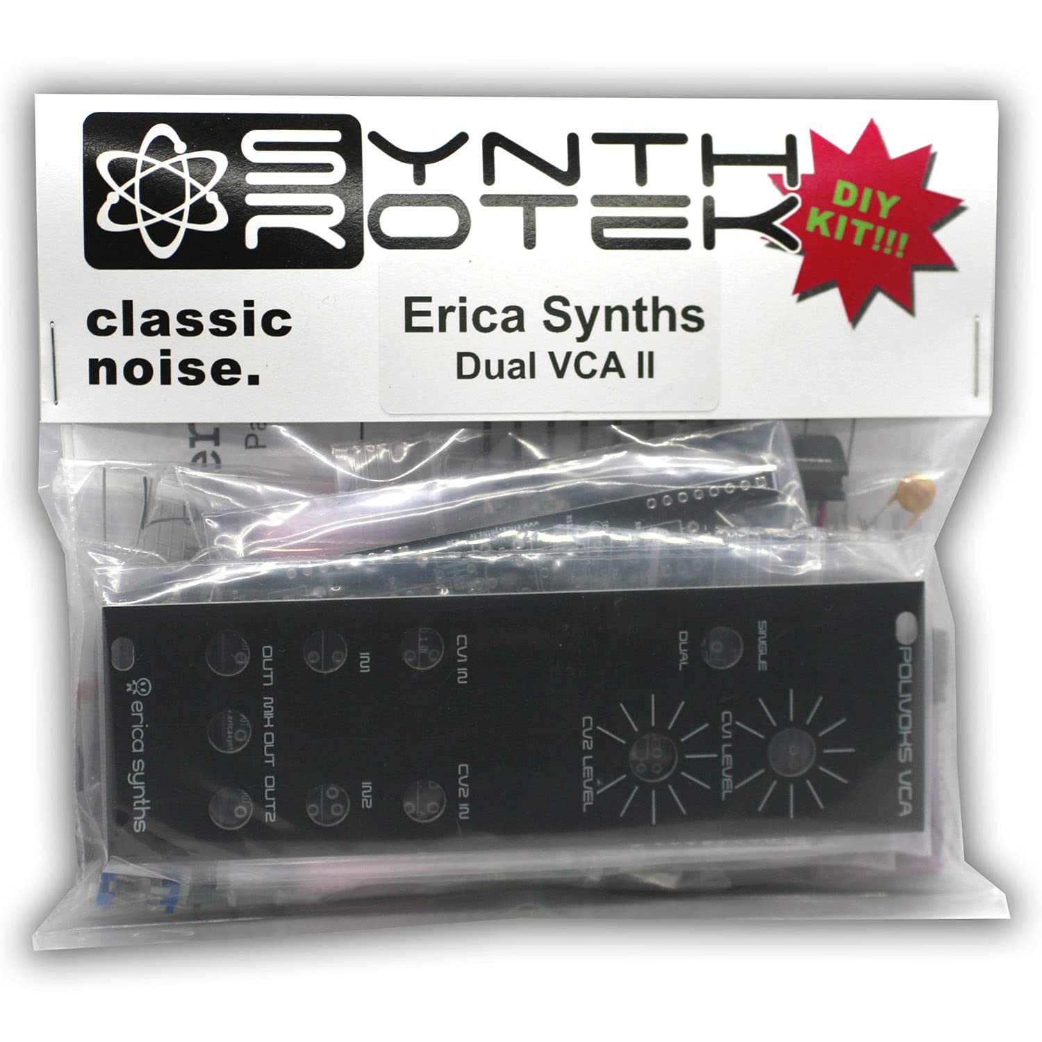 Erica Synths Polivoks Dual VCA II Kit