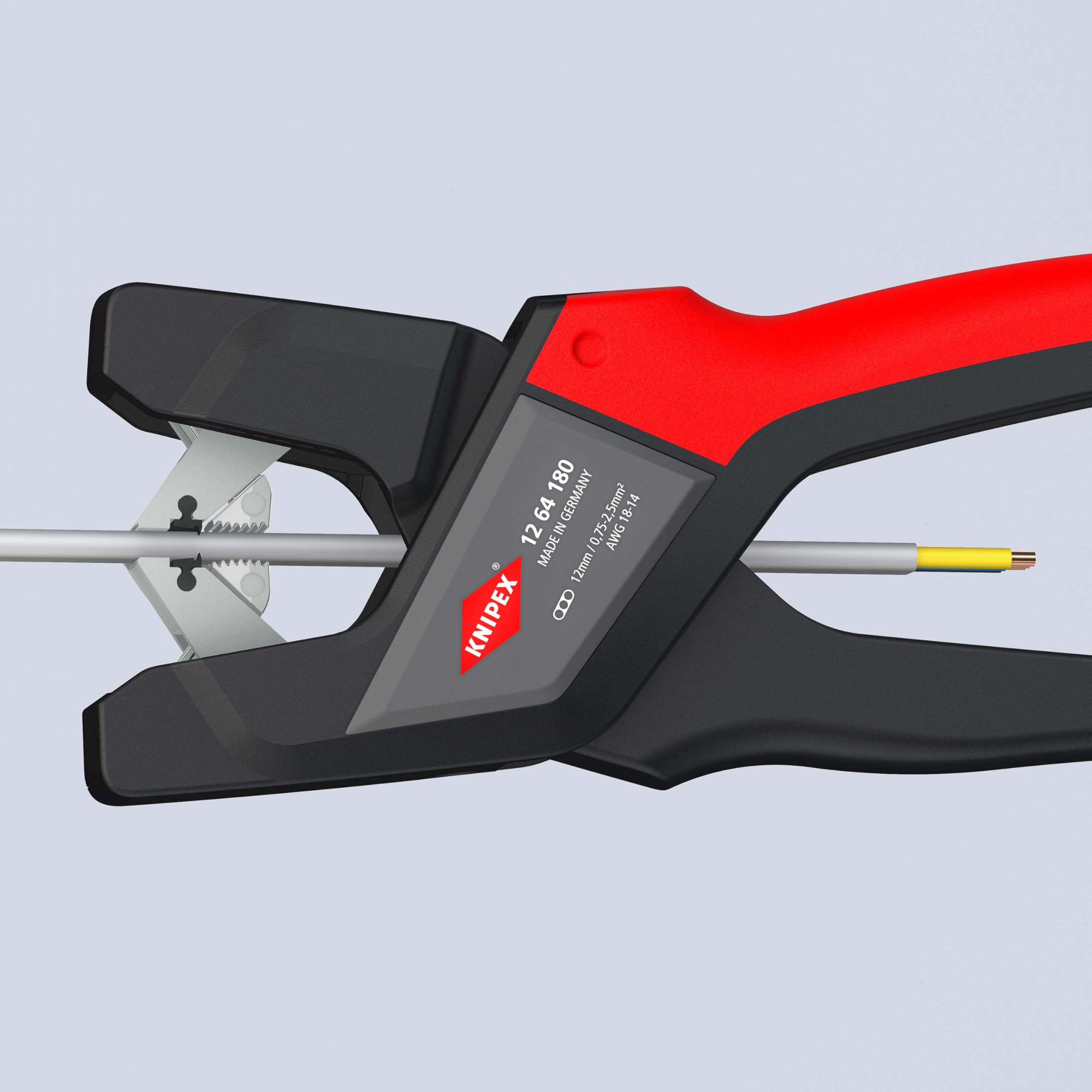 Automatische Afstriptang Voor Vlakke Kabels 12 6 180 Knipex
