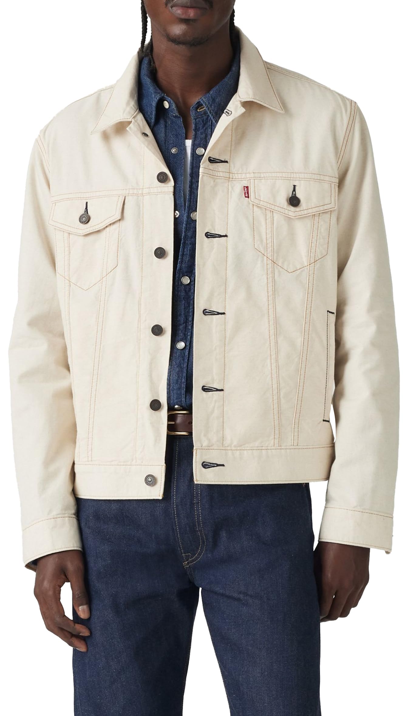 Levi's Kurtka męska The Trucker, Dłuższy czas na lato, L