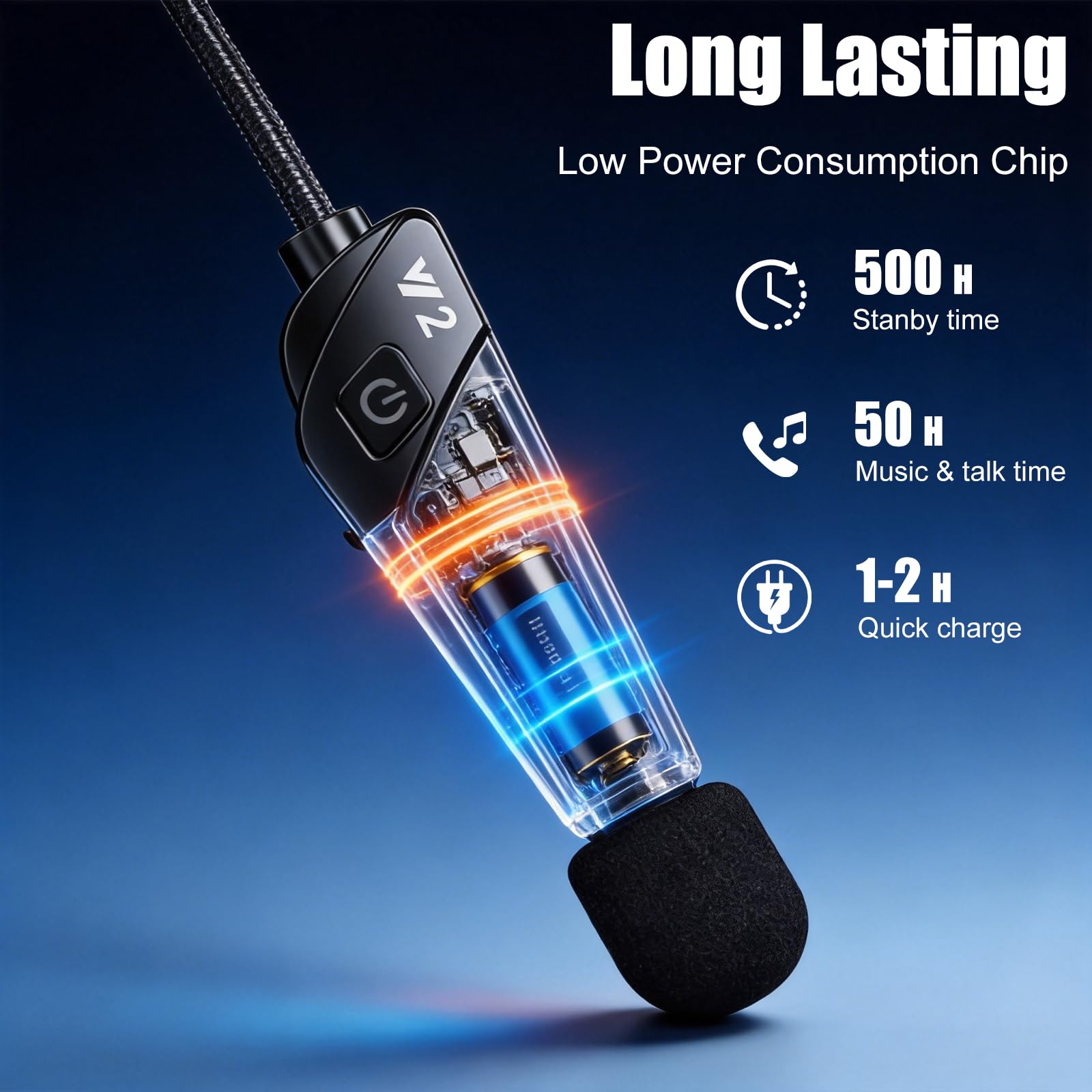 EJEAS Q8 Mesh 3.0 Sistema di Comunicazione Interfono Moto, Interfono Casco Moto Bluetooth 5.1 con Riduzione del Rumore CVC e Condivisione di Musica per 6 Motociclista (Confezione da 2 EJEAS Q8 Mesh 3.0 Sistema di Comunicazione Interfono Moto, Interfono Casco Moto Bluetooth 5.1 con Riduzione del Rumore CVC e Condivisione di Musica per 6 Motociclista (Confezione da 2