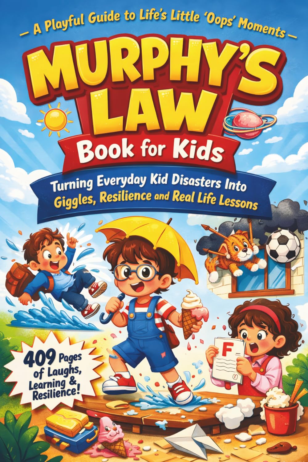 Murphys Law Book for Kids: A Playful Guide to Life’s Little Oops Moments That Turn Everyday Kid Disasters Into Giggles, Resilience and Real Life Lessons