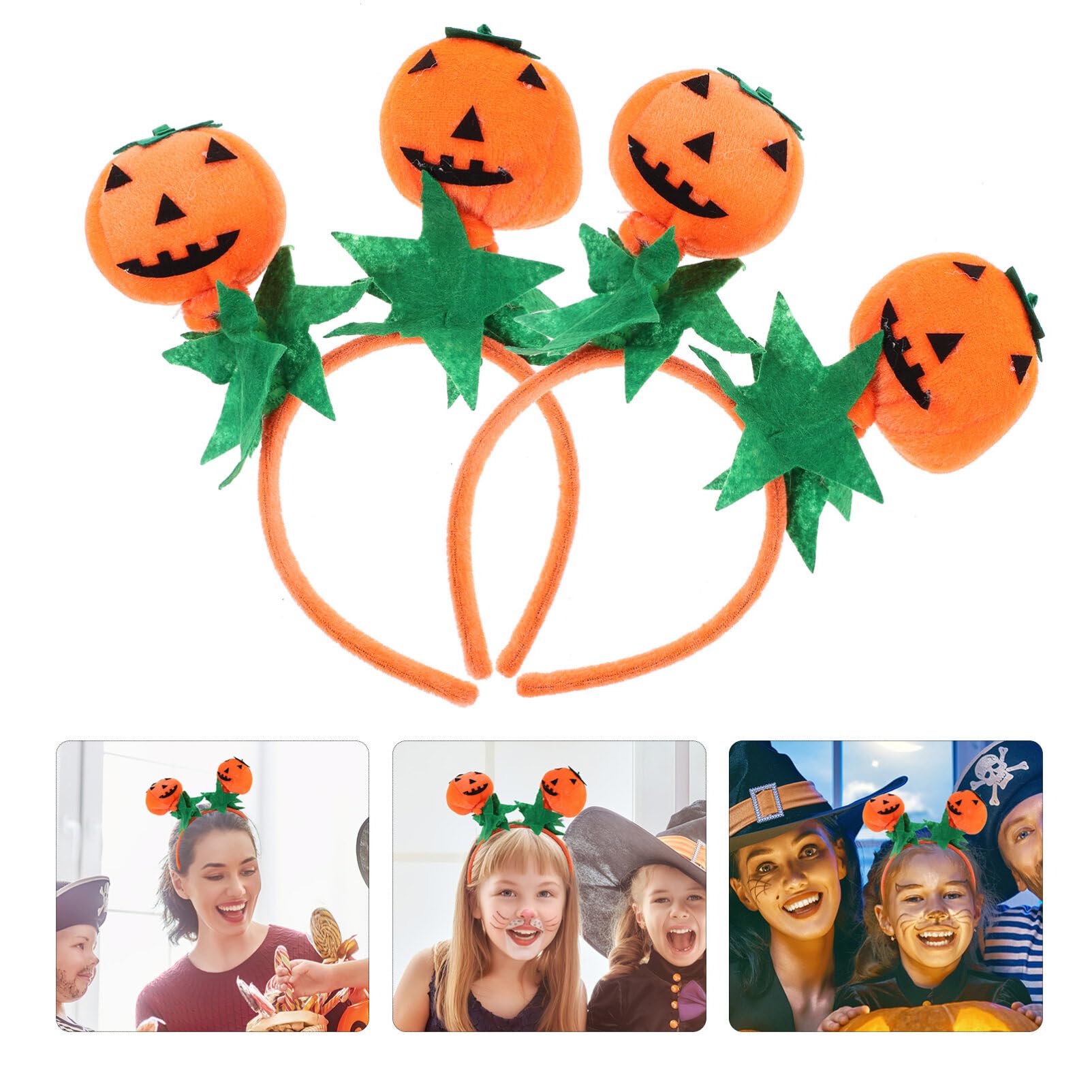Bandeau Citrouille Halloween Pour Femmes - Accessoire Festif Amusant Pour Fête, Cosplay Et Carnaval