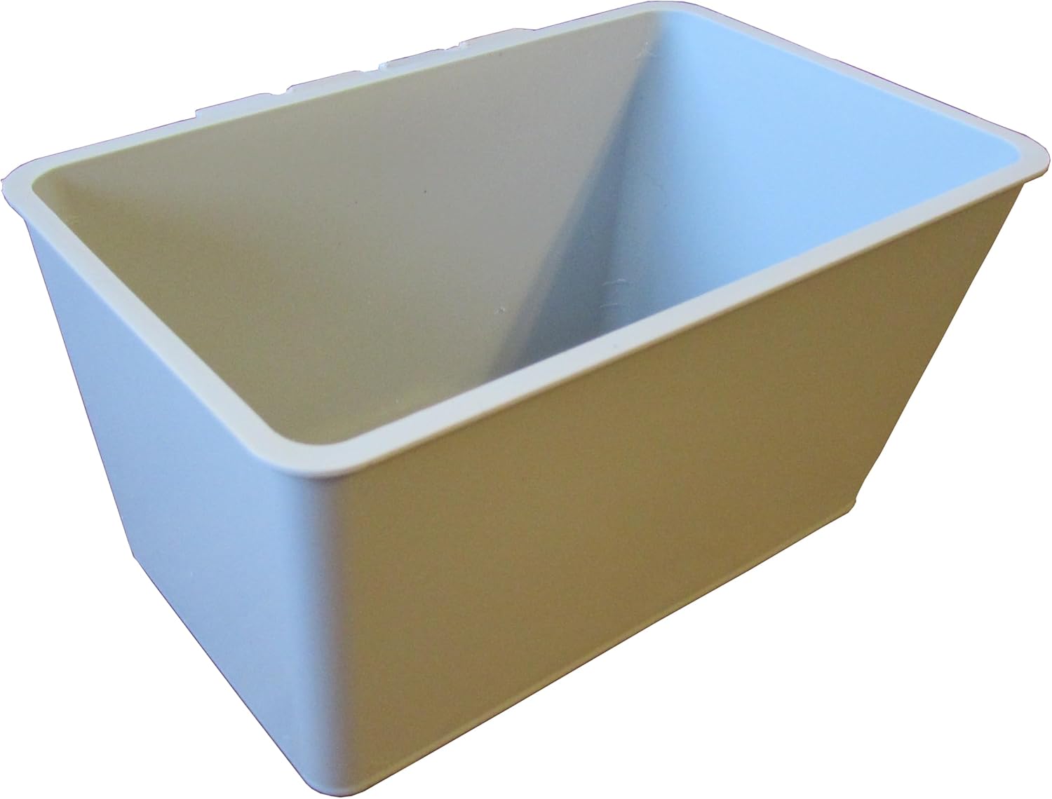 Pinnon Hatch Farms Gray 2 Quart Large Hanging Water Feed Cage Cups Poultry Chicken (8)