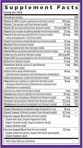 Miniatura 2 de Nuevo capítulo multivitamínico para mujeres 50 Plus  Cada mujer de un día 55 con probióticos fermentados  alimentos enteros  astaxantina