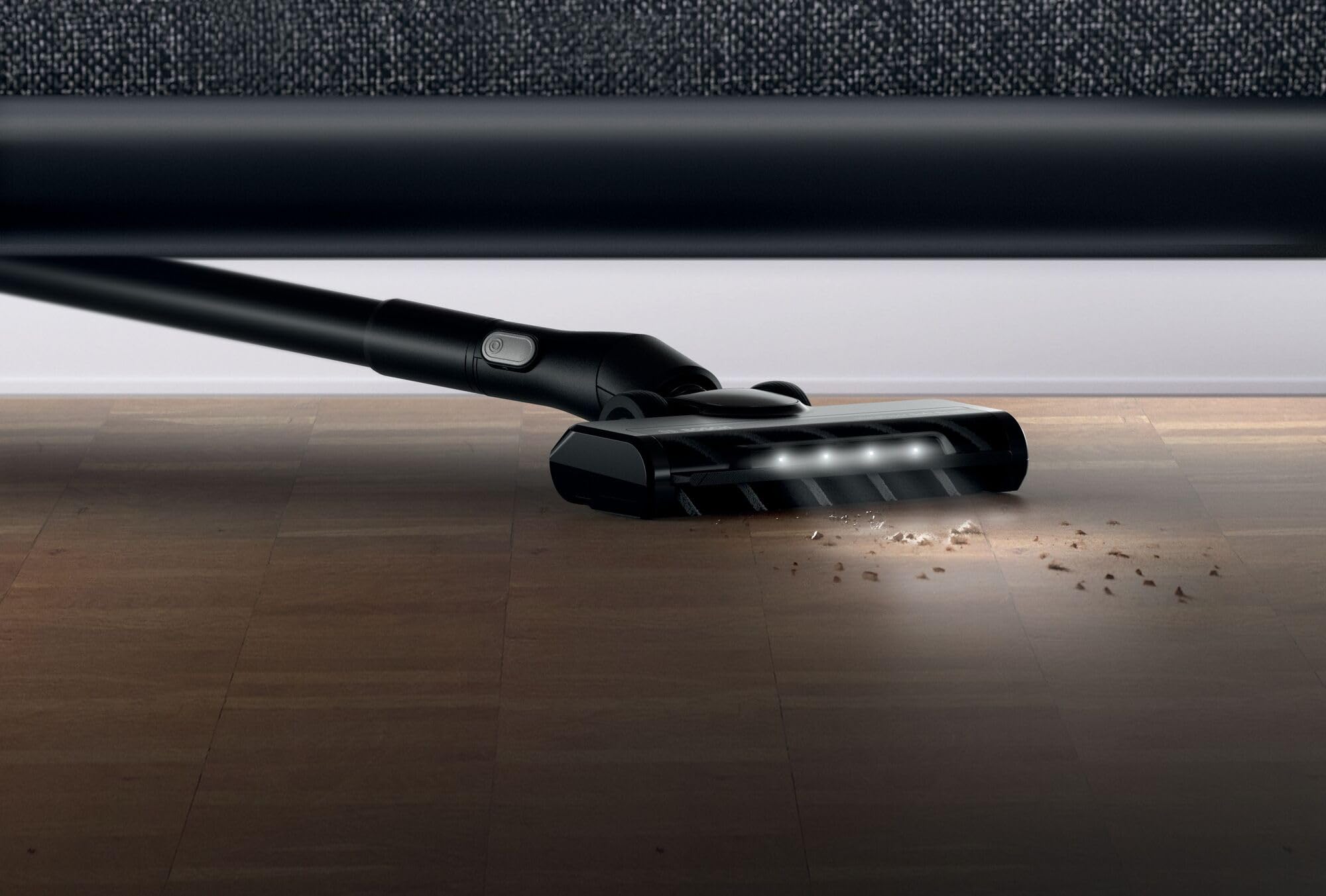 Bosch - Cepillo de Suelo Duro, Highpower, Iluminación LED, Compatible con Unlimited, BHZUHFN