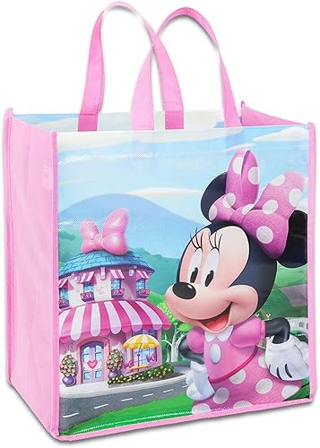 Miniatura 3 de Disney Paquete económico de bolsas de Mickey Mouse Paquete con 3 bolsas reutilizables para fiesta con Mickey y Minnie Mouse con calcomanías y más