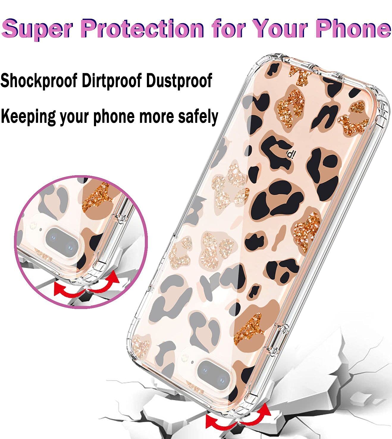 Amazon.co.jp: YiYiYaYa iPhone 6 Plus 6s Plus 7 Plus 8 Plus ケース