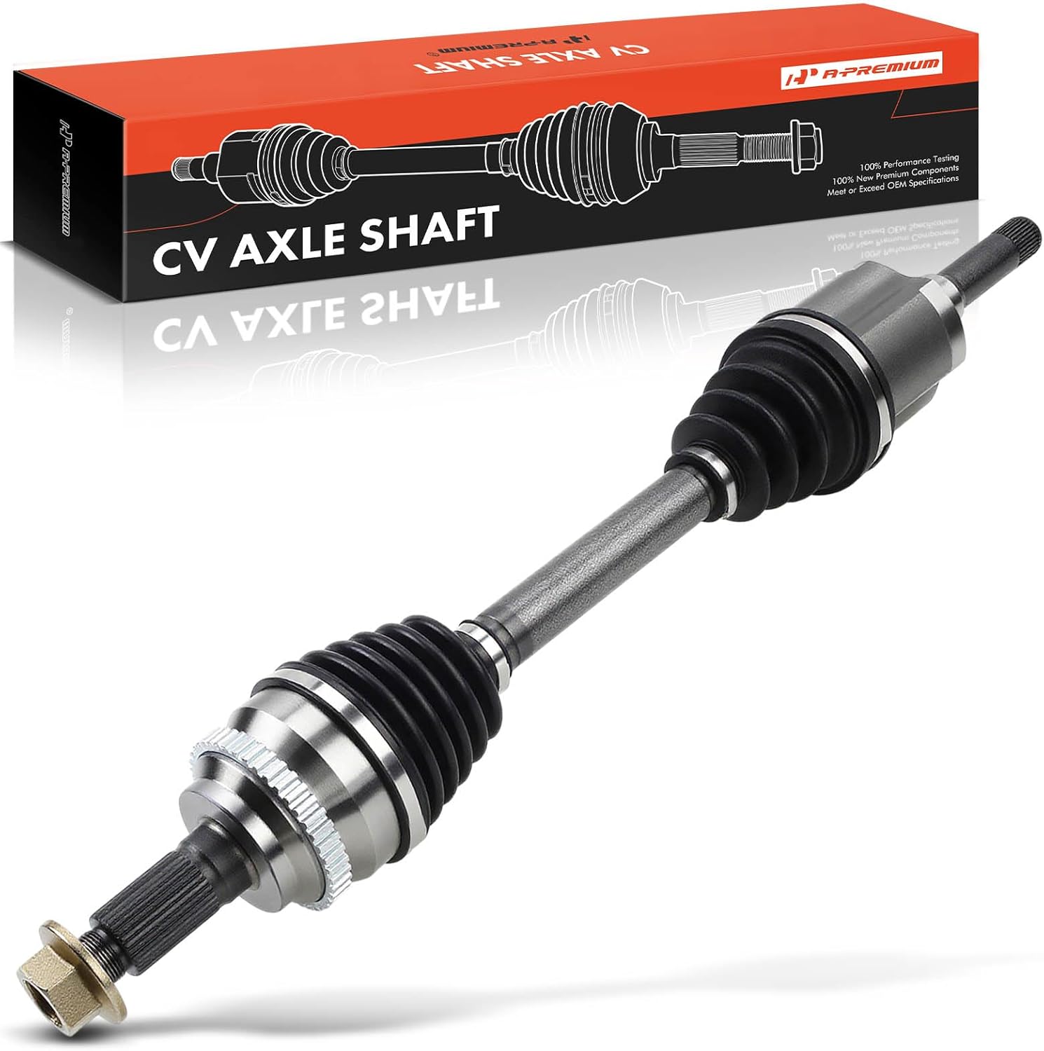 A-Premium CV Axle Shaft Assembly Compatible with Ford Edge 2012 2013 2014, L4 2.0L, Front Left Driver Side, Replace# CT4Z3A427A