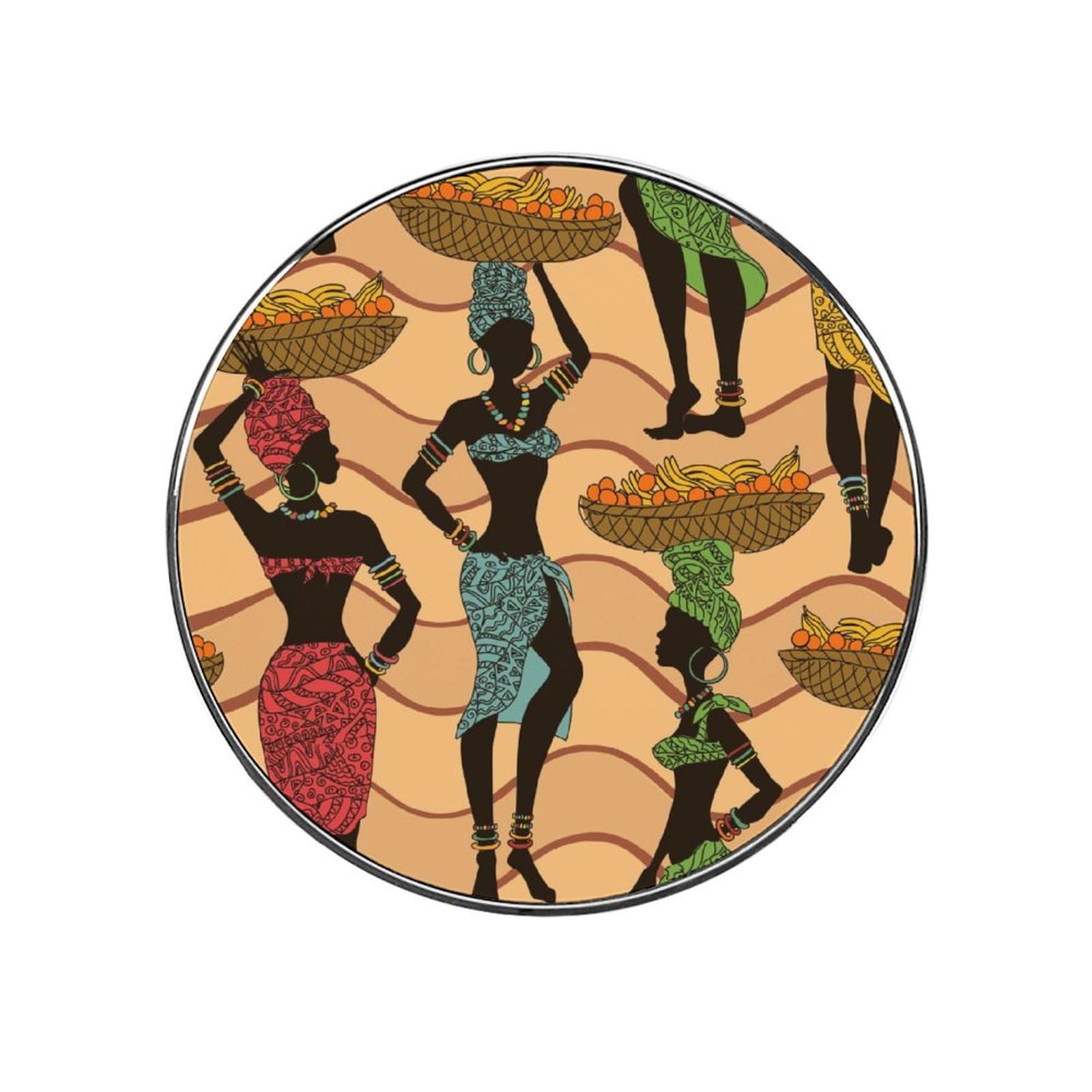 African Woman Refrigerator Magnet Decorative Locker Magnet For Kitchen And Office Home Décor