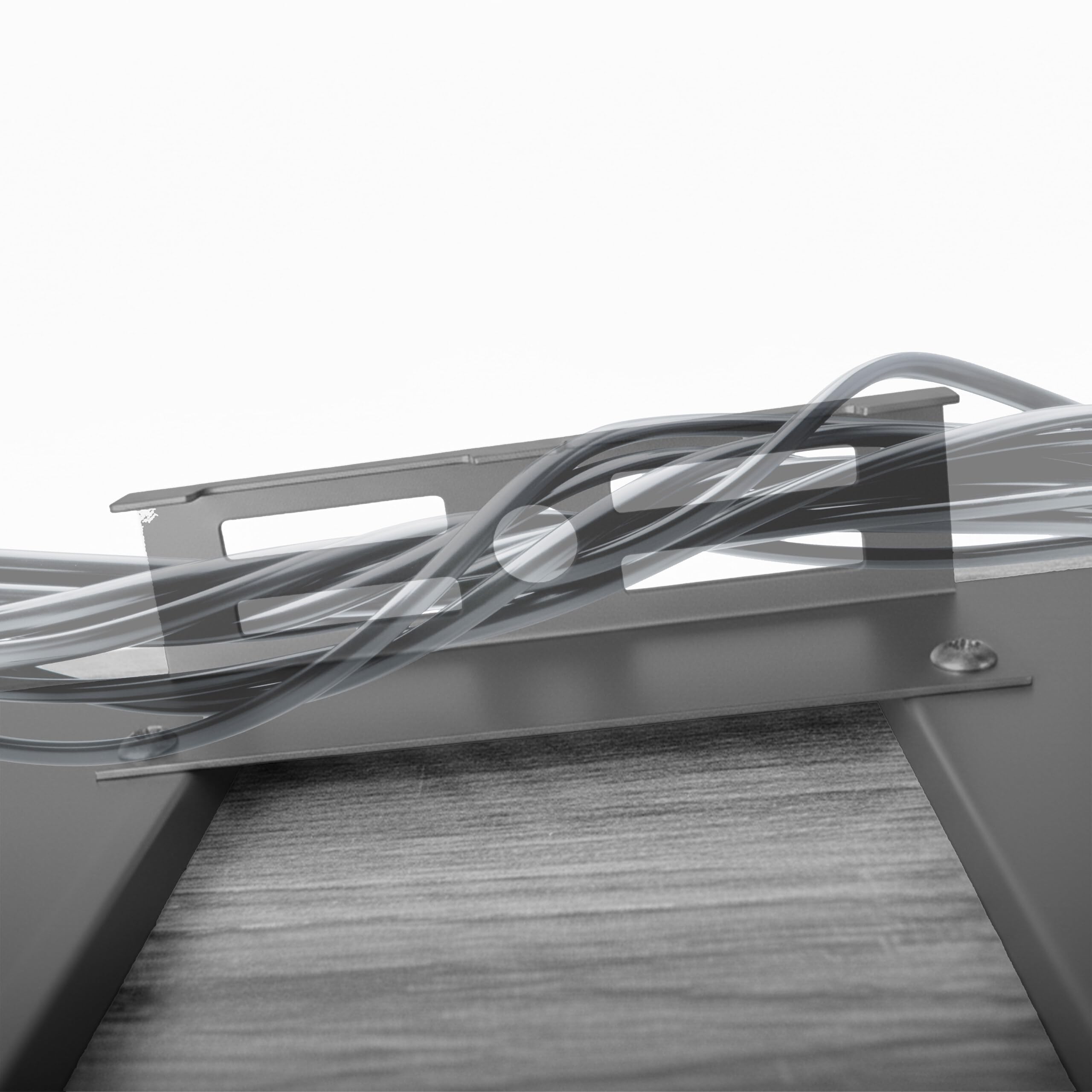 Relaxdays HiFi-Rack, 4 Ripiani per Giradischi e Stereo, Ferro/MDF, 78x61x52 cm, scaffale multimediale Grigio