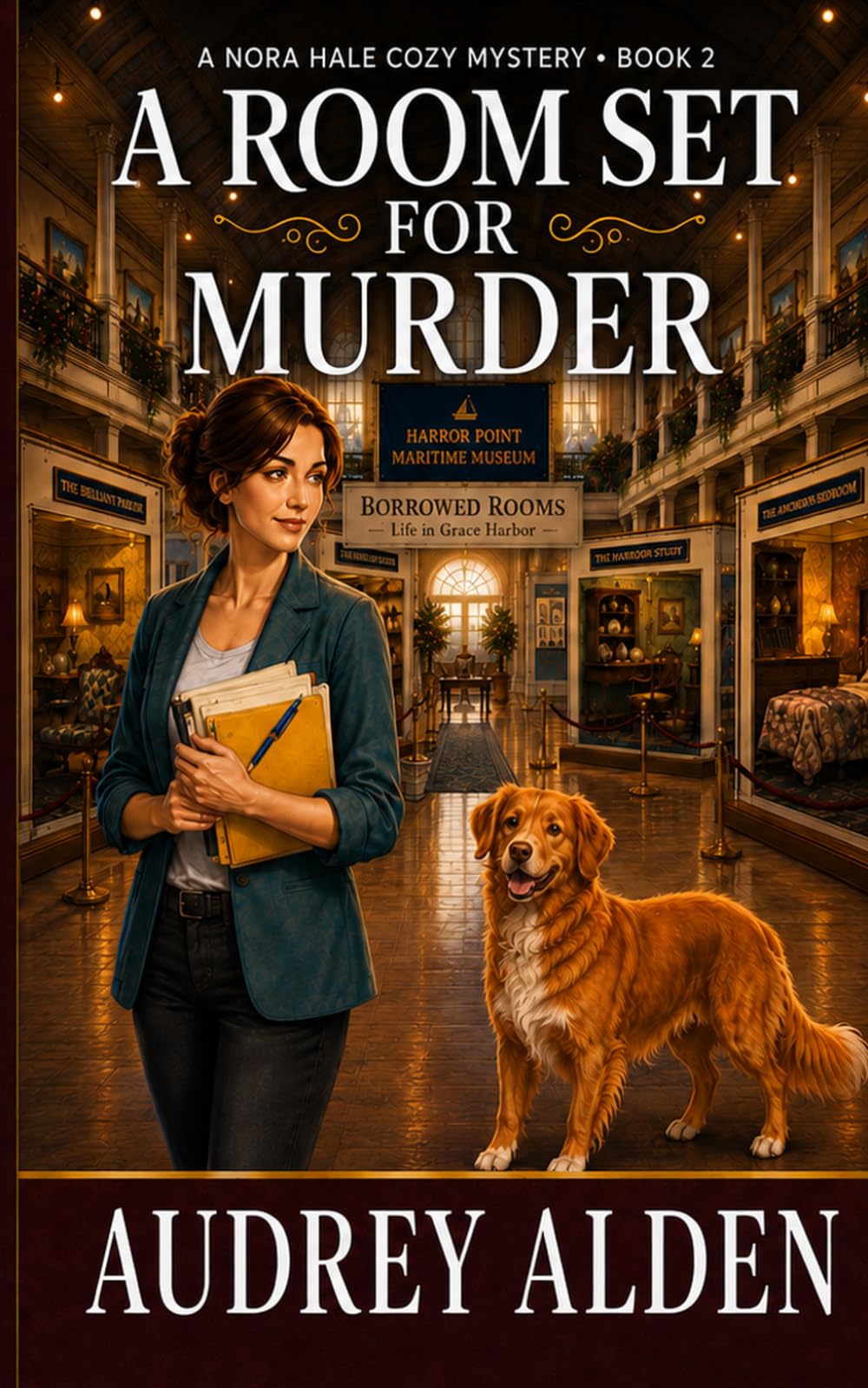 A ROOM SET FOR MURDER: A Nora Hale Cozy Mystery Book 2 (The Nora Hale Mysteries)