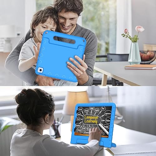 Miniatura 8 de BMOUO Funda infantil para iPad Air de 11 pulgadas M3 (2025) M2 (2024), iPad Air de 54 generación de 10.9 pulgadas (20222020), a prueba de golpes,