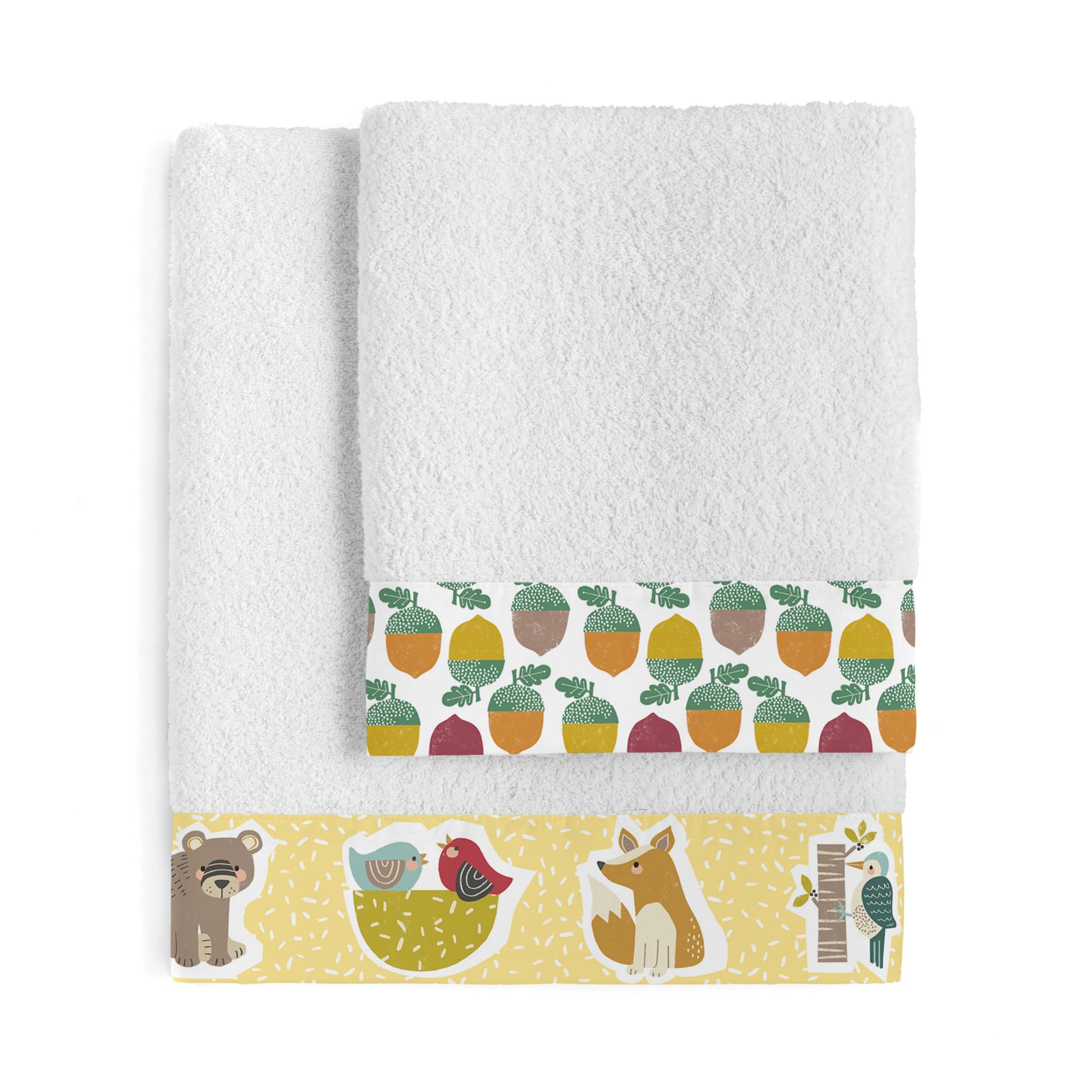 Toallas Pack de 2 Harvestwood serviette de bain coton AlexandreHouse