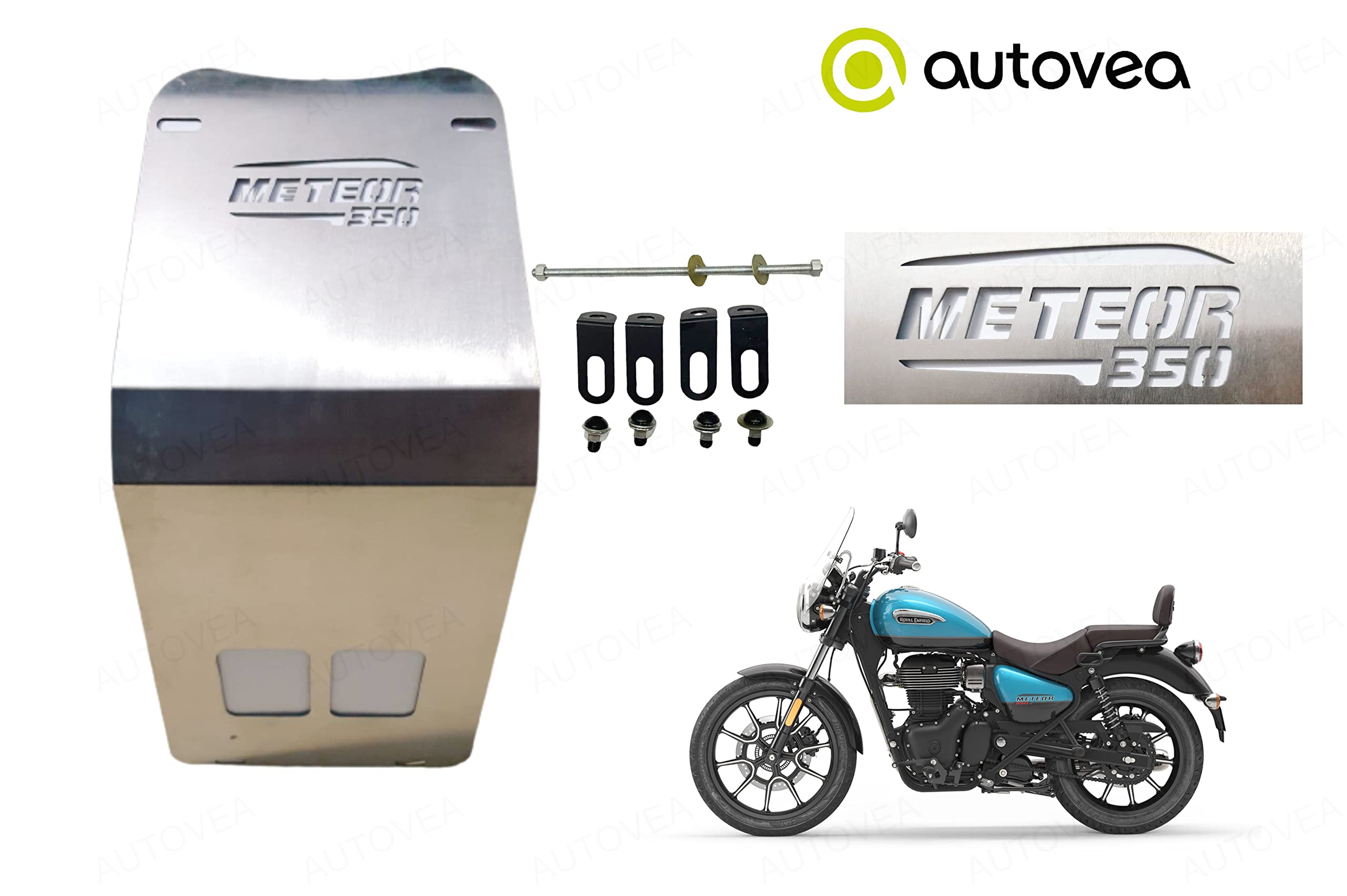 Buy AUTOVEA Super Premium Heavy Quality Steel Sump Guard Engine Protector Mud Protection