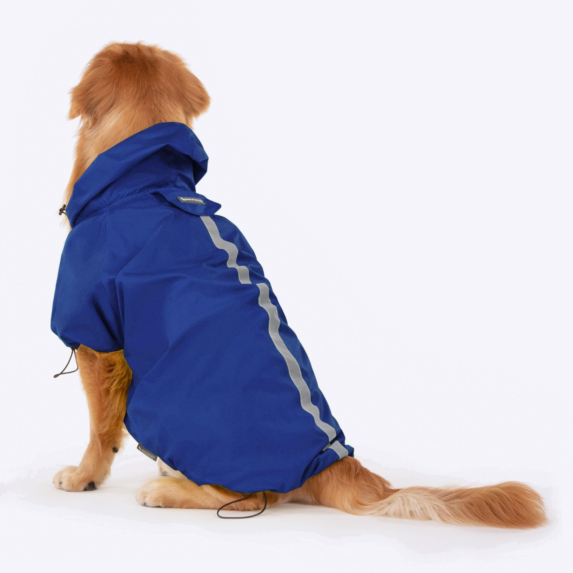 Heads Up For Tails Polyester Magical Mist Dog Raincoat - Blue (3Xl), 1 Count 1