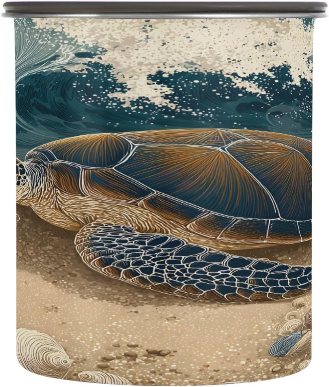 Almacenador de Alimentos Acero Inoxidable 0.9L con Tapa Hermética