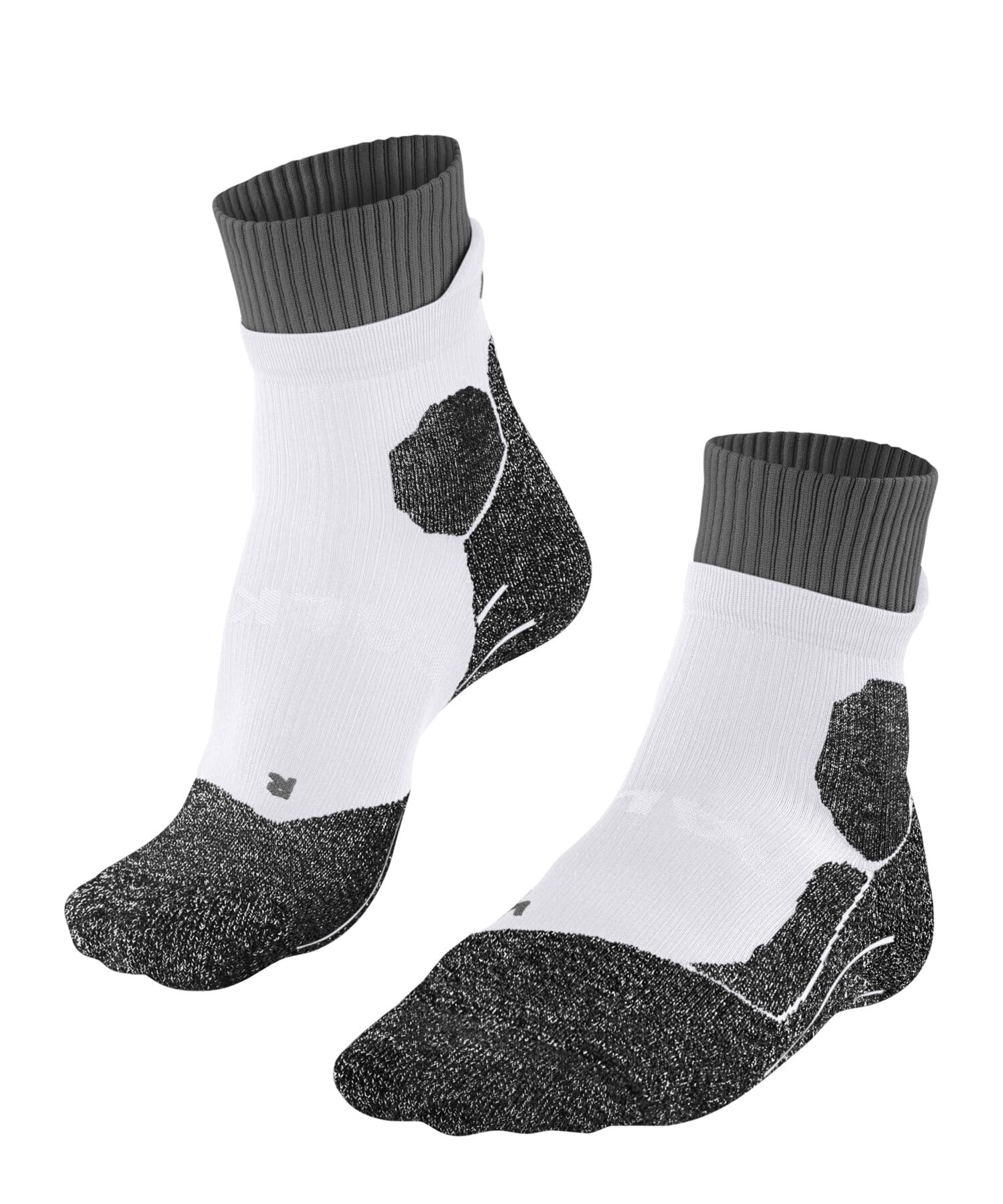 FALKE Women's RU Trail W So Functional Yarn Anti-Blister 1 Pair Running Socks, White 2003, 2.5-3.5