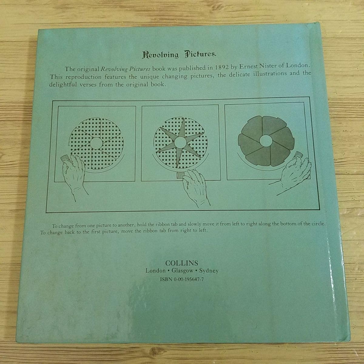 洋書　古書　アンティークの美しいバースデーブック　アーネスト・ニスター Amazon.co.jp: 仕掛絵本[アーネスト・ニスター Revolving