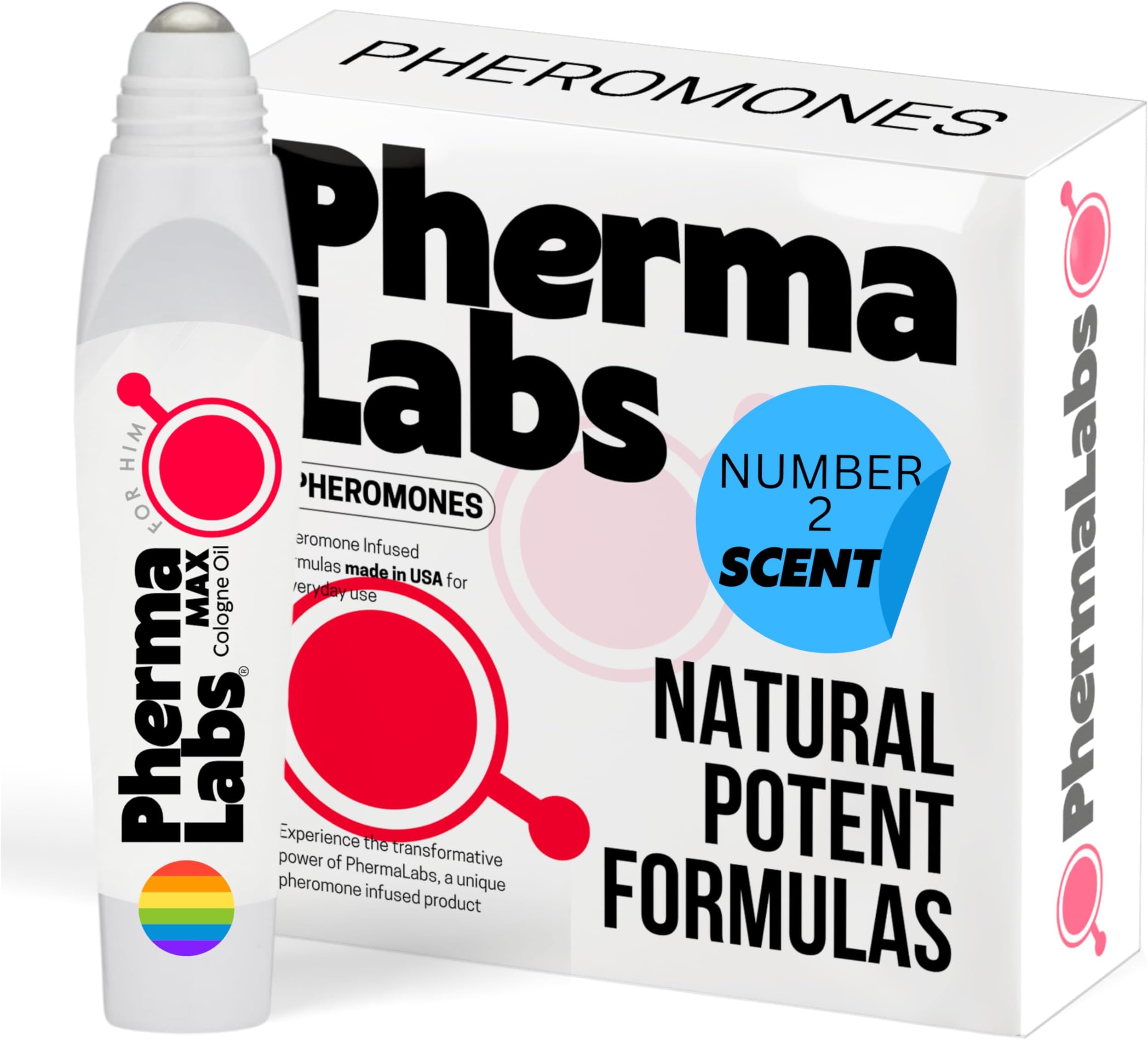 Lgbtq Pheromones Max Oil Cologne for Men that want other Men - Most Potent Pheromone - Infsued Cologne for Ulitmate Allure 1 oz bottle (Scent Number 2 [15mL])
