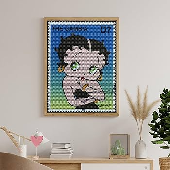 ベティちゃん　絵　額付き ベティちゃん 絵 額付き ベティちゃん 絵 額付き