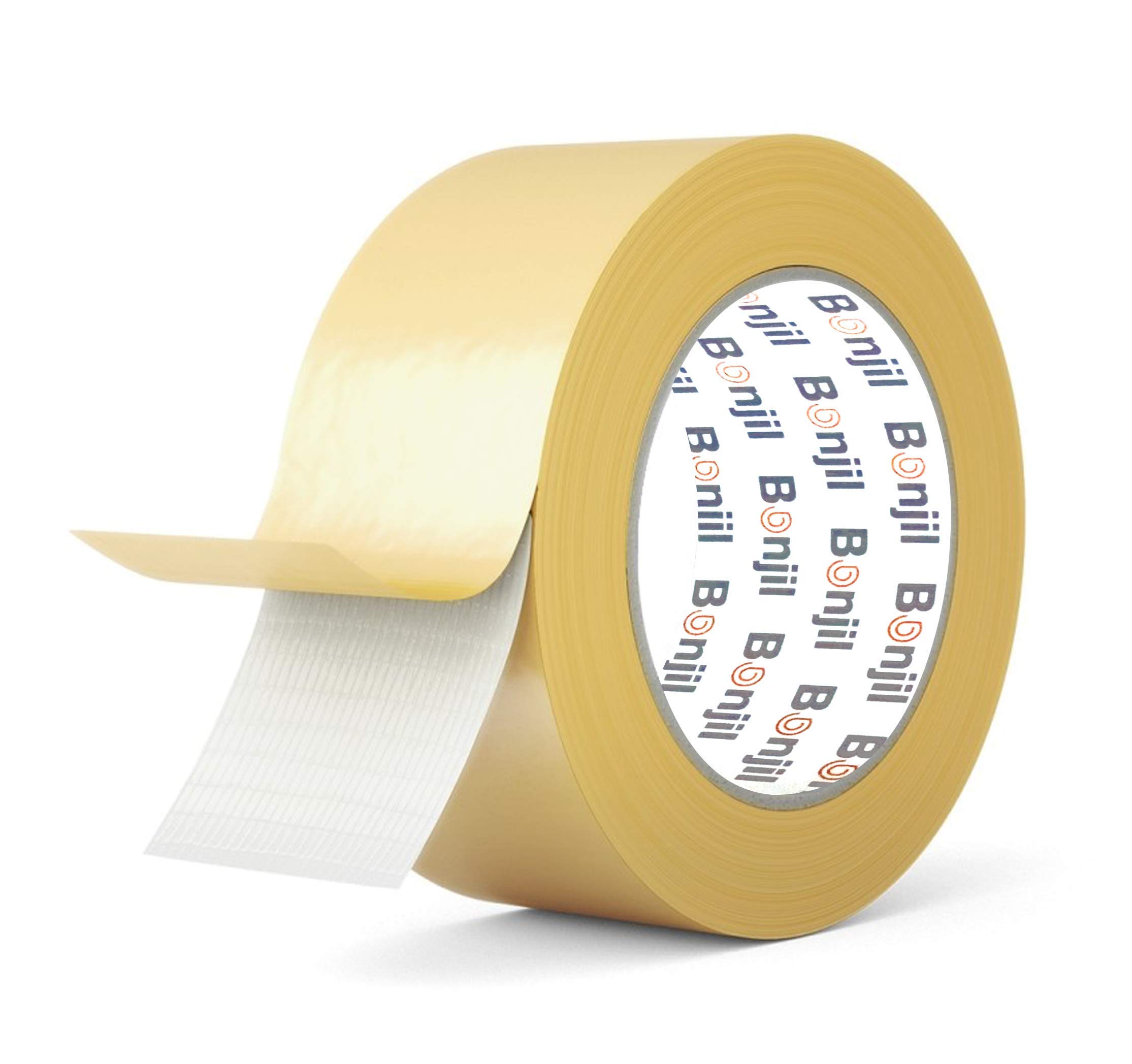 Bonjil Cloth Tape Double Sided Adhesive (1 ROLL) (50mmX20mtr)