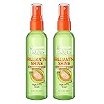 Garnier Fructis Style Brilliantine Shine Glossing Spray, All Hair Types, 3 oz. (Packaging May Vary), 2 Count