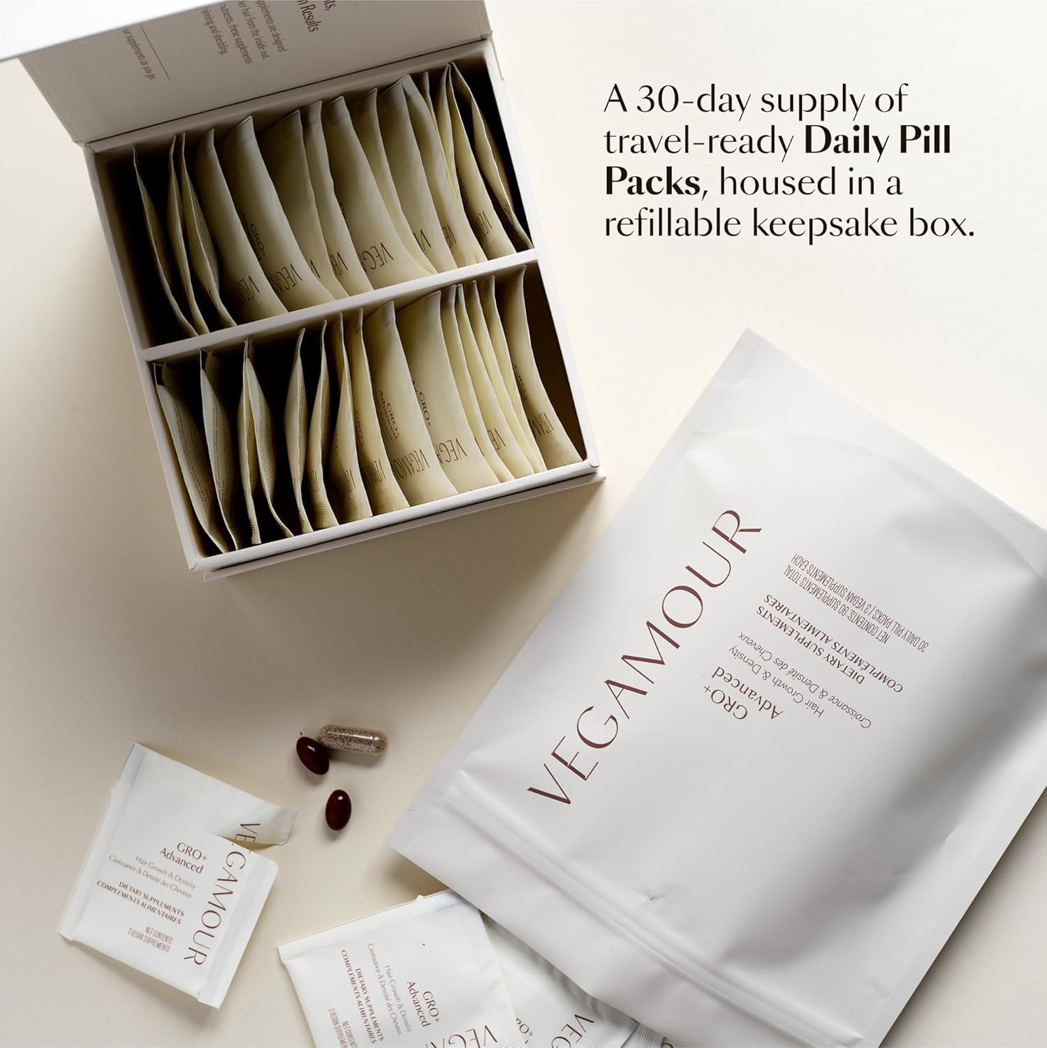 VEGAMOUR GRO+ Advanced Hair Growth and Density Supplements, - Image 6