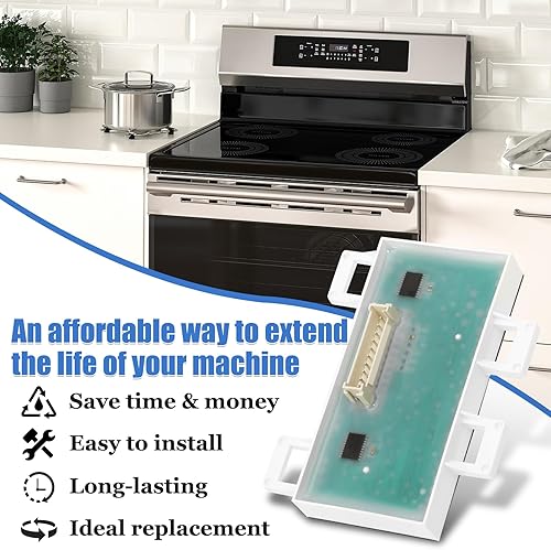 Miniatura 6 de Tablero de pantalla LED de rango DG07-01005A, calidad OEM, compatible con Samsung Electric Range, se adapta al modelo NE59R6631SS NE59N6630SS